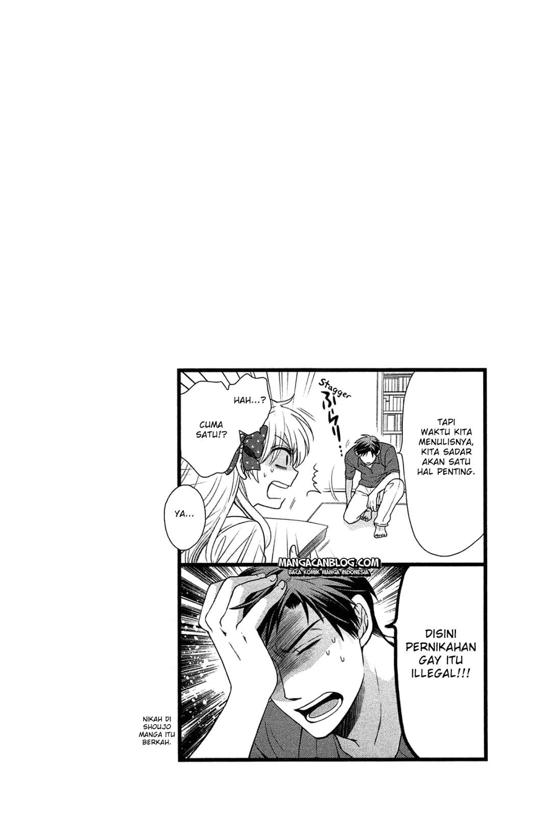 Gekkan Shoujo Nozaki-kun Chapter 8 Gambar 15