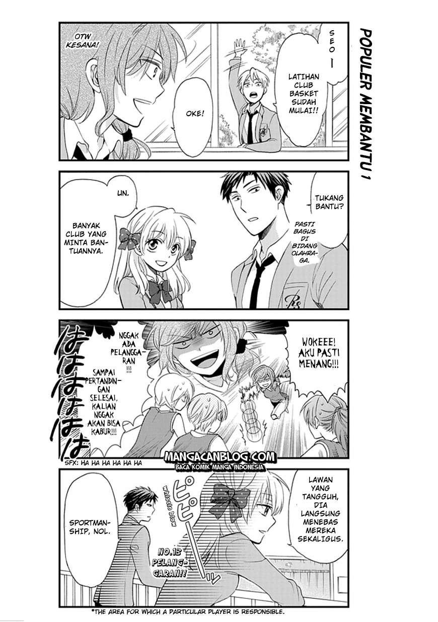 Gekkan Shoujo Nozaki-kun Chapter 4 Gambar 8