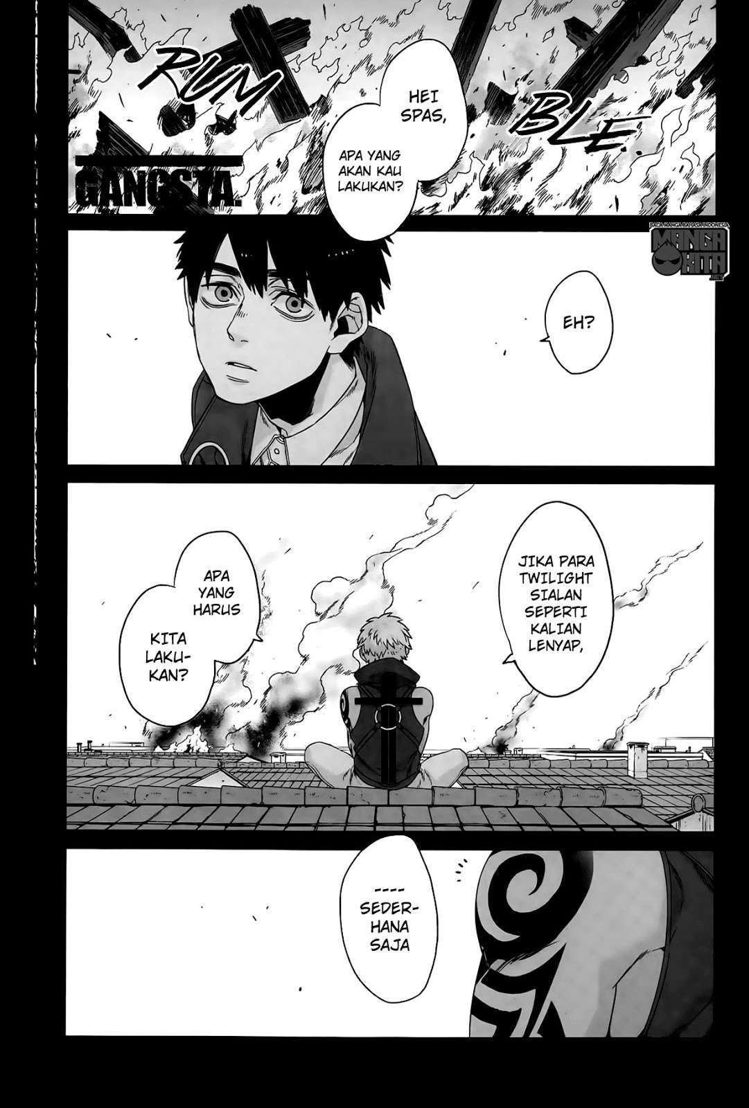 Gangsta Chapter 41 Gambar 8