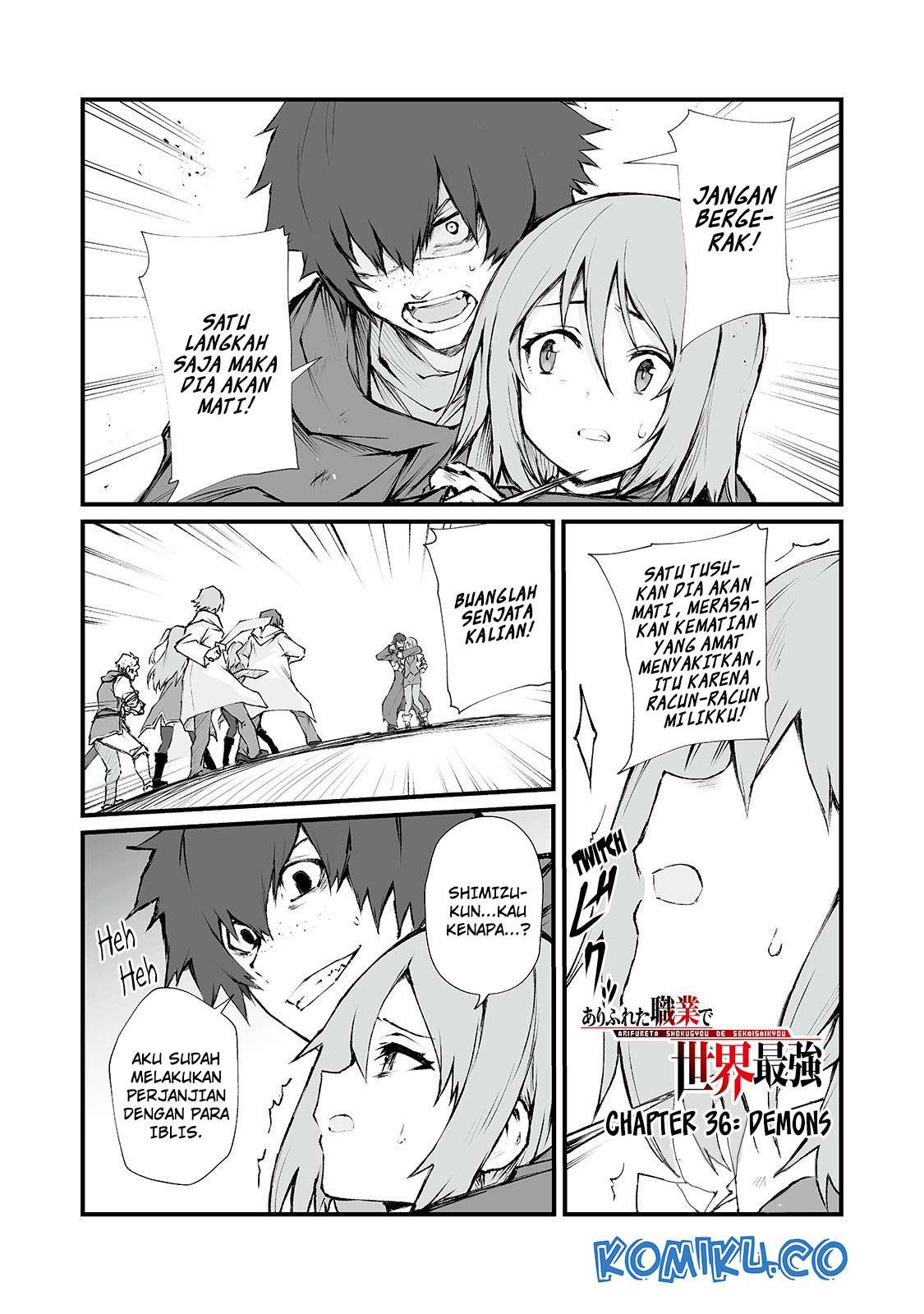 Baca Manga Arifureta Shokugyou de Sekai Saikyou Chapter 36 Gambar 2