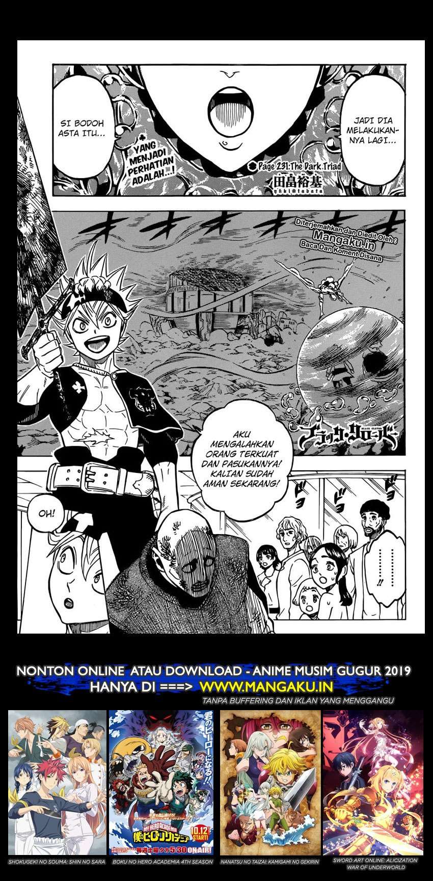 Baca Manga Black Clover Chapter 231 Gambar 2