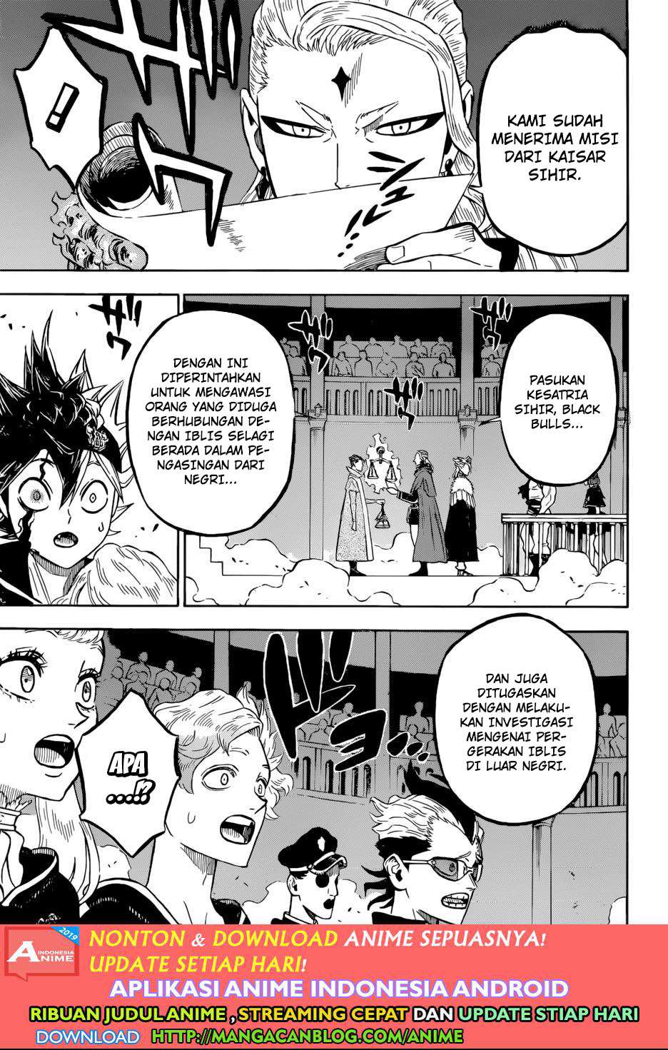 Black Clover Chapter 219 Gambar 11