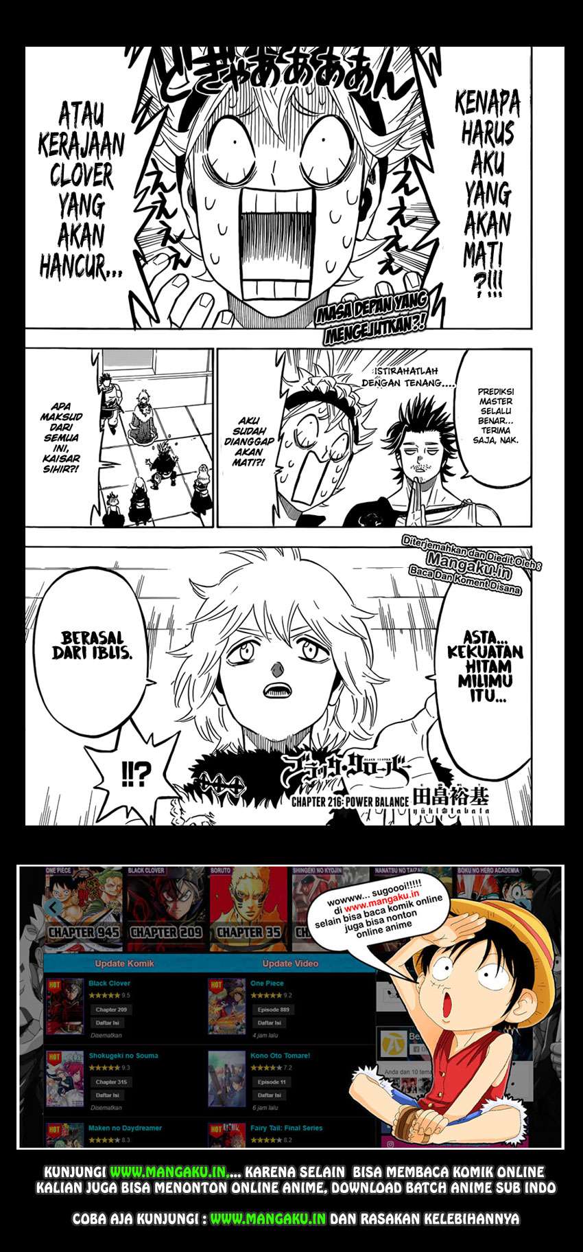 Baca Black Clover Chapter 216 Gambar 2