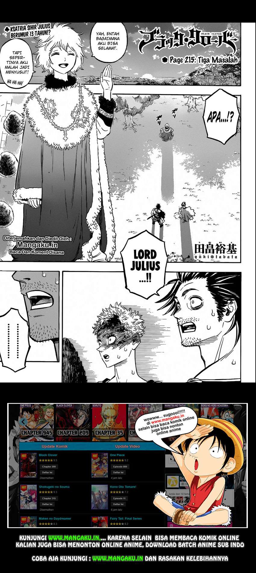 Baca Manga Black Clover Chapter 215 Gambar 2