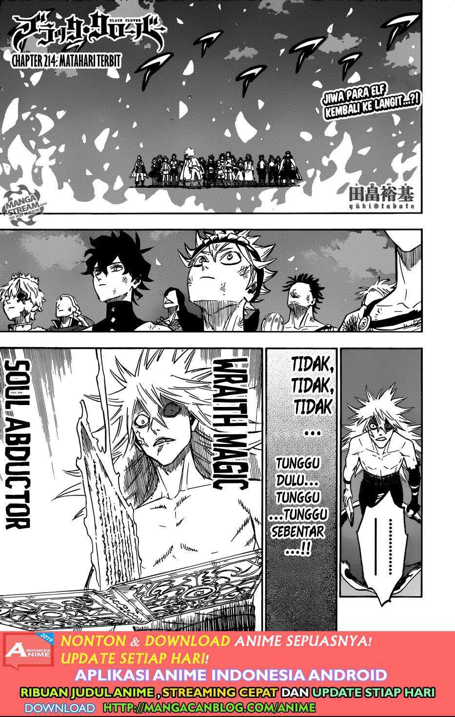 Baca Komik Black Clover Chapter 214 Gambar 1