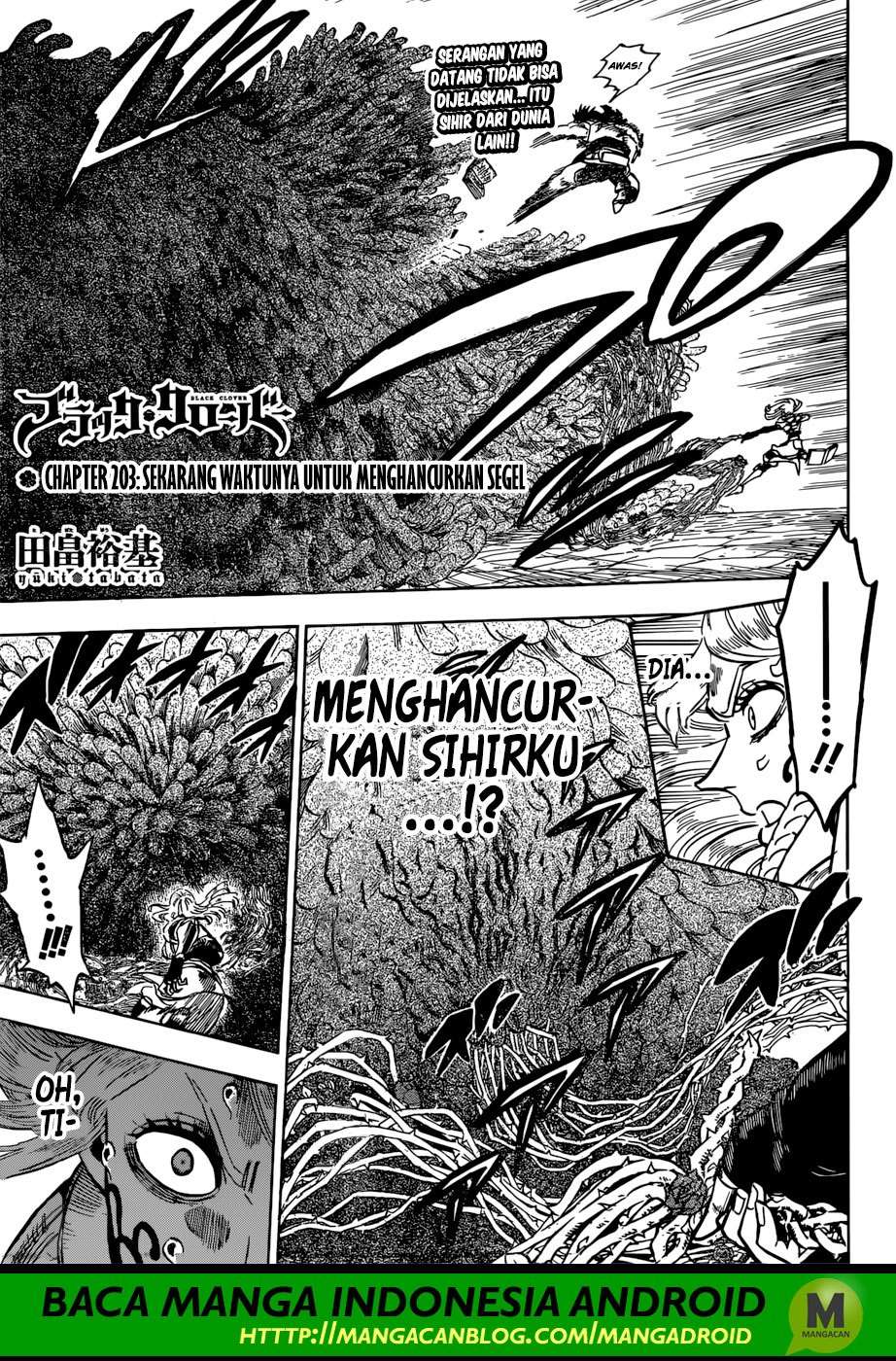 Baca Komik Black Clover Chapter 203 Gambar 1