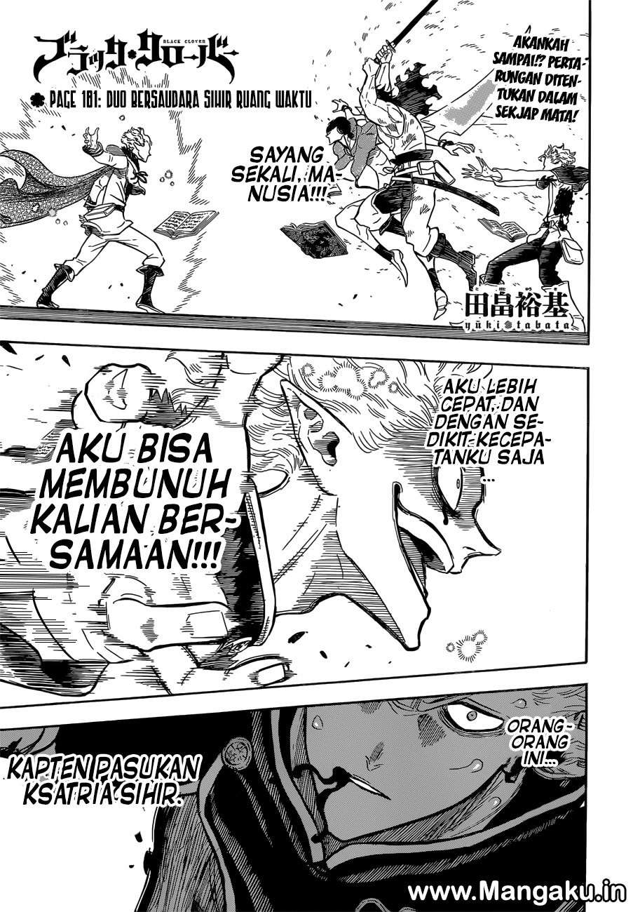 Baca Black Clover Chapter 181 Gambar 2