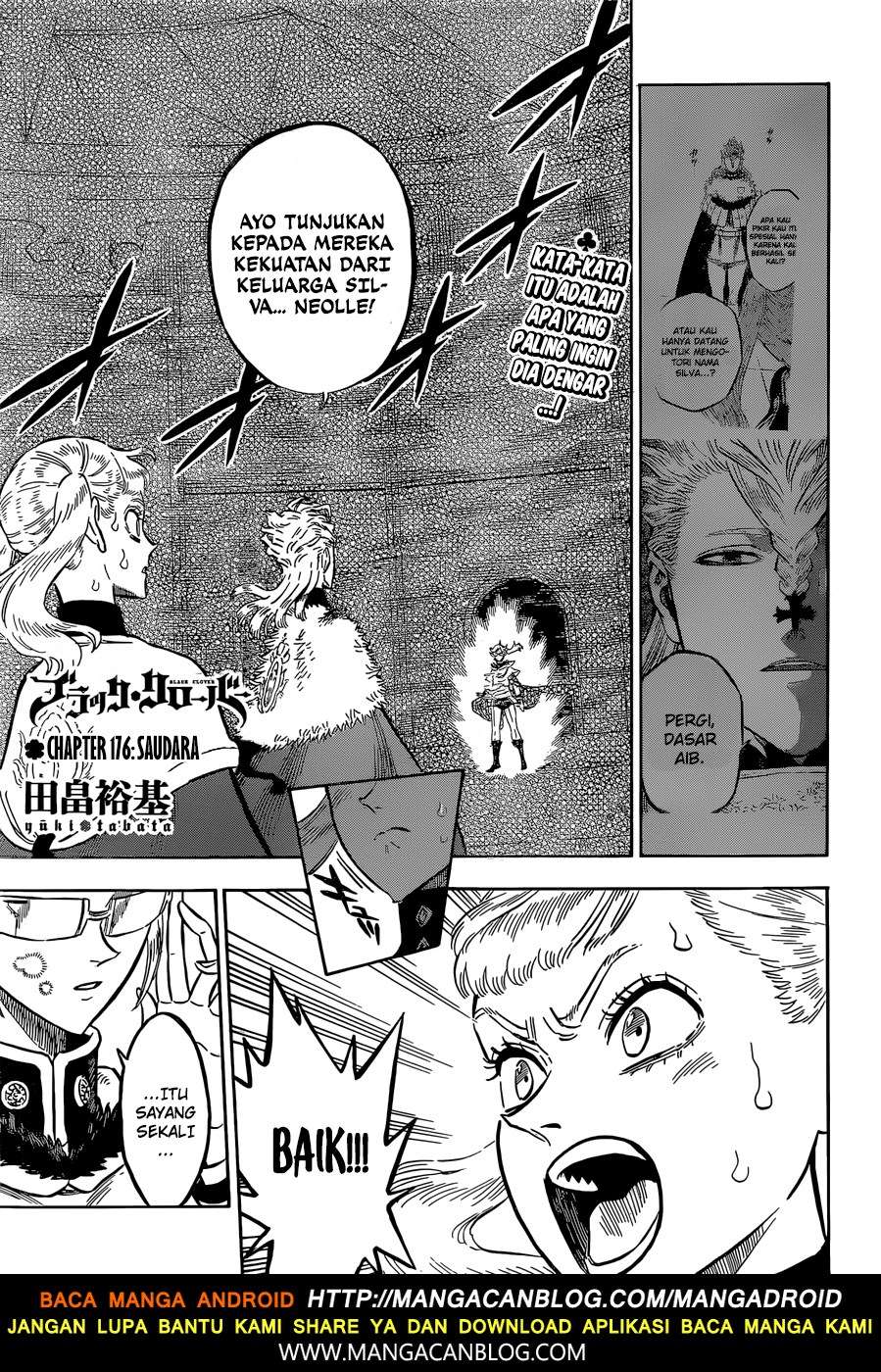 Baca Komik Black Clover Chapter 176 Gambar 1