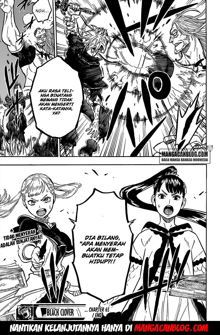 Black Clover Chapter 65 Gambar 18