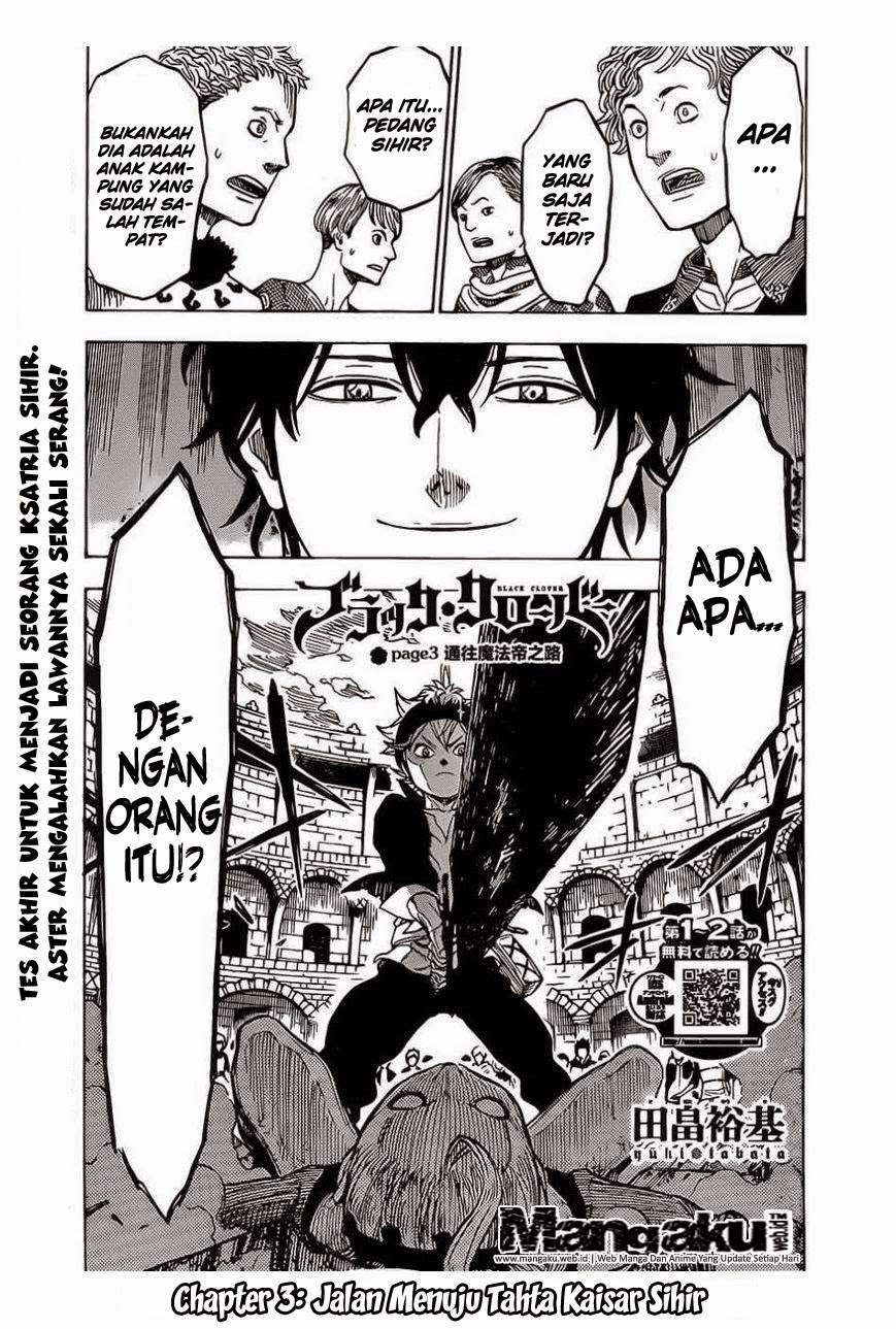 Baca Manga Black Clover Chapter 3 Gambar 2