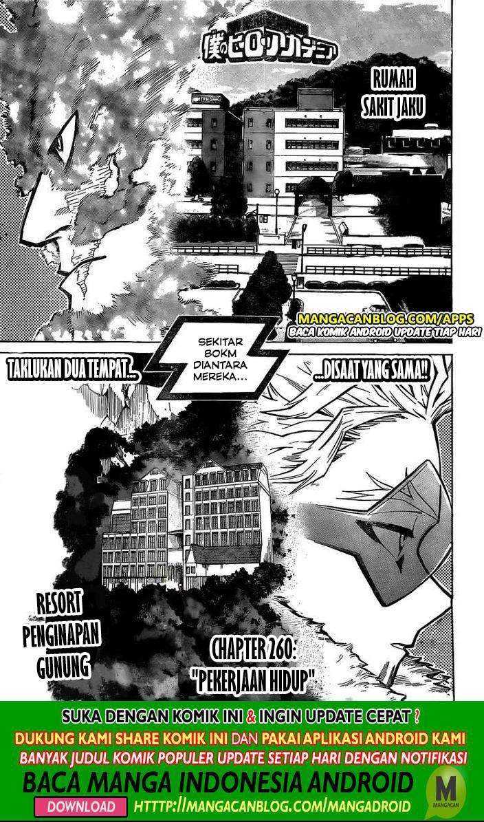 Baca Komik Boku no Hero Academia Chapter 260 Gambar 1