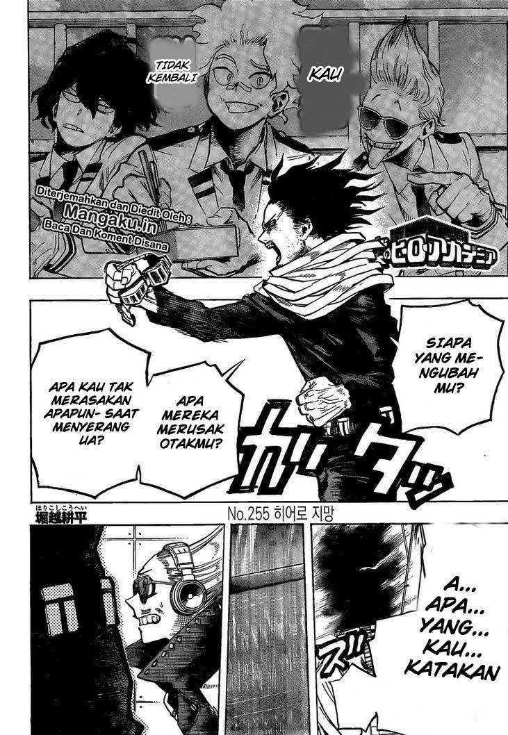 Boku no Hero Academia Chapter 255 Gambar 3