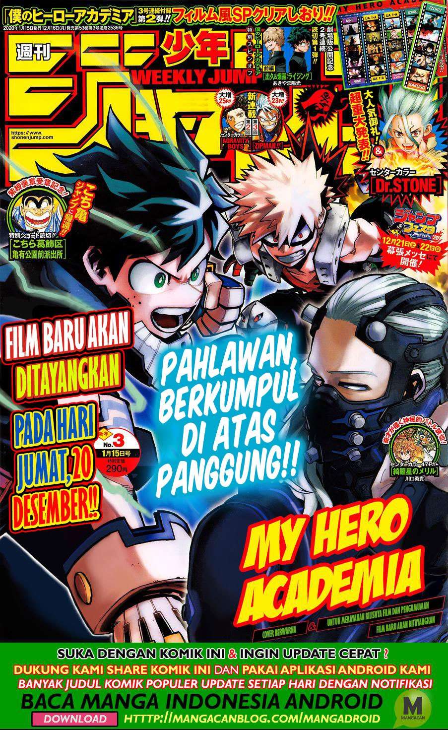 Baca Komik Boku no Hero Academia Chapter 254 Gambar 1
