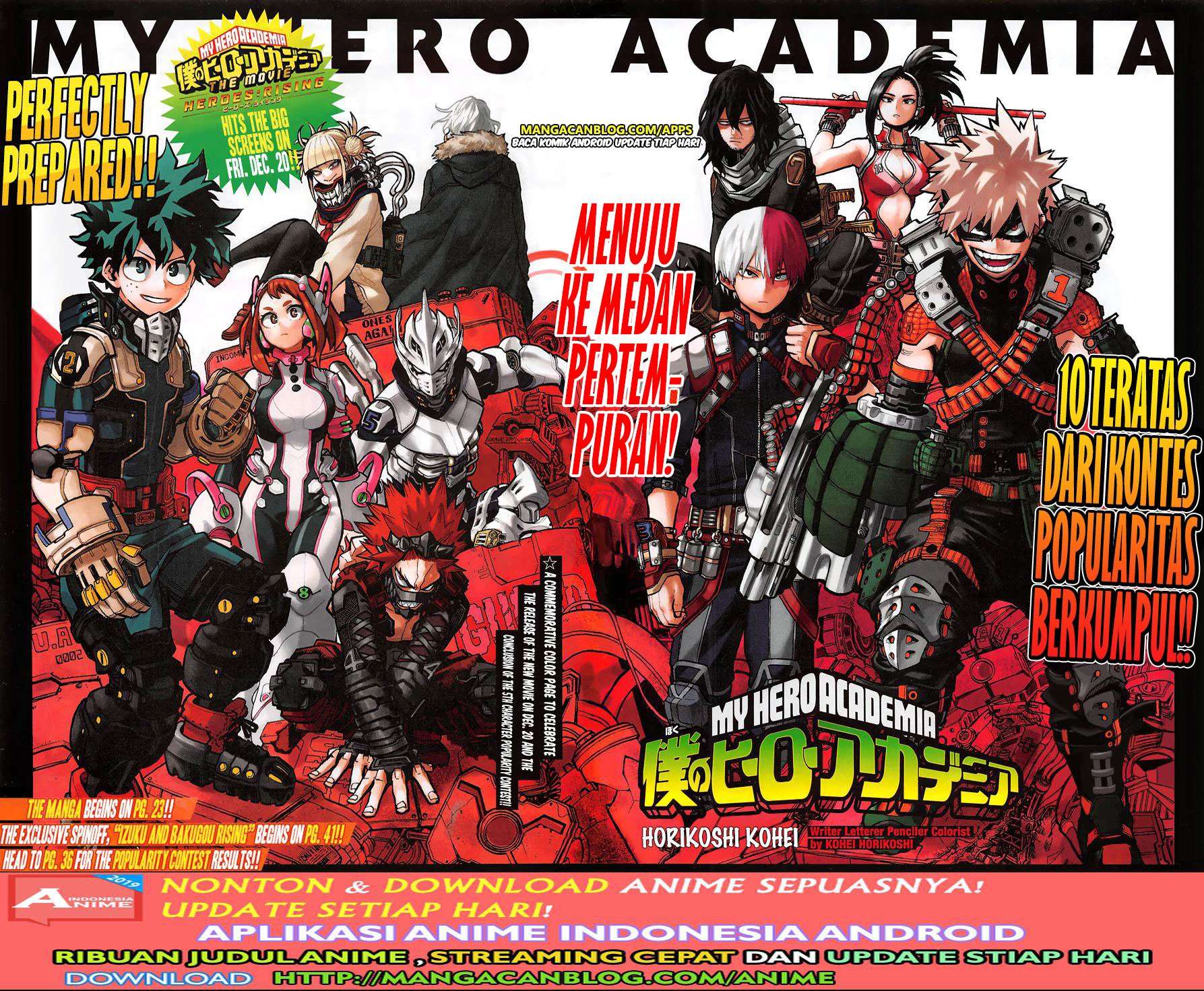 Baca Boku no Hero Academia Chapter 254 Gambar 2