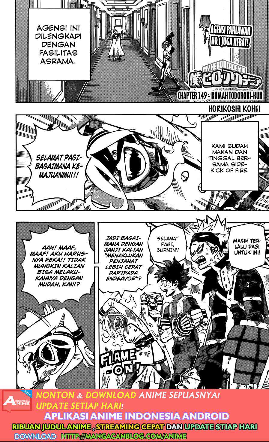 Baca Manga Boku no Hero Academia Chapter 249 Gambar 2