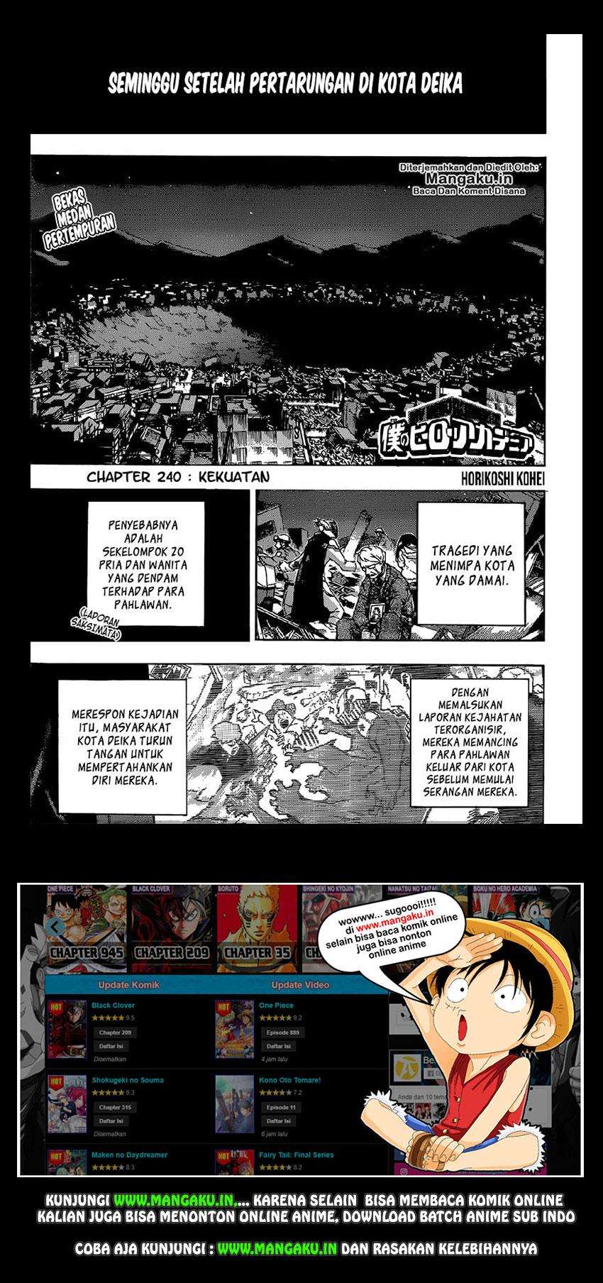 Baca Manga Boku no Hero Academia Chapter 240 Gambar 2