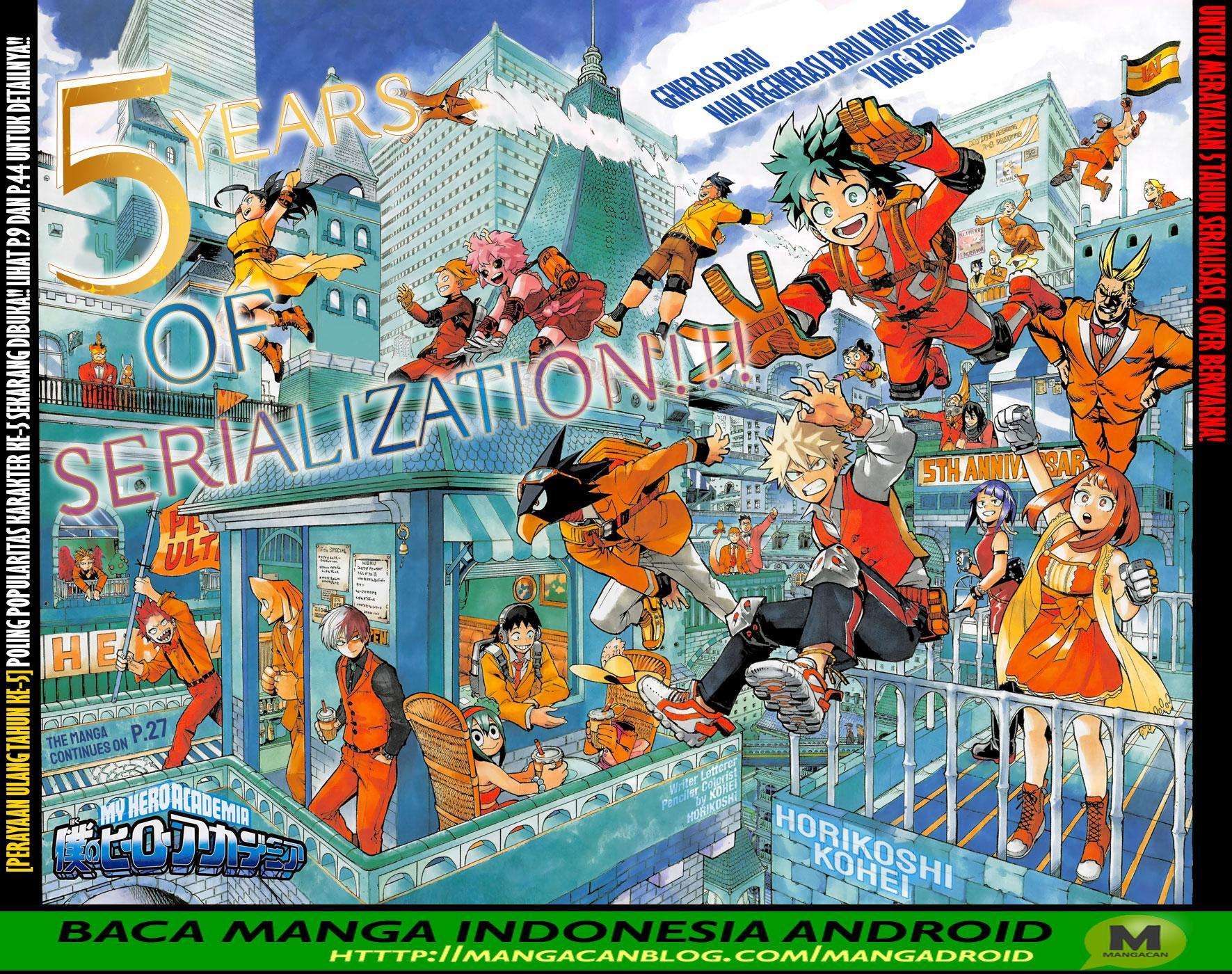 Baca Komik Boku no Hero Academia Chapter 235 Gambar 1