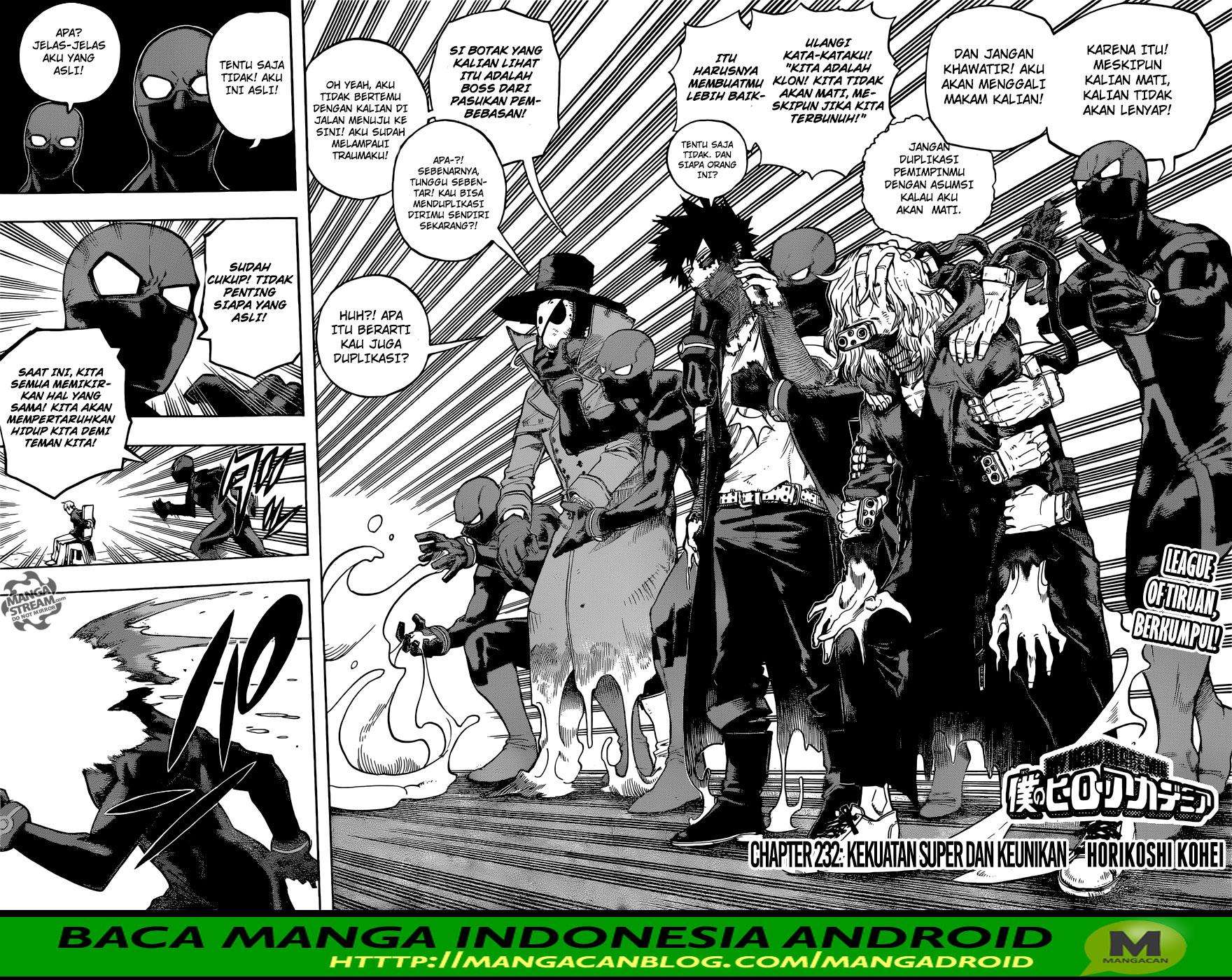 Boku no Hero Academia Chapter 232 Gambar 3