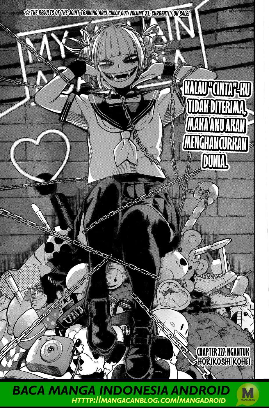 Baca Komik Boku no Hero Academia Chapter 227 Gambar 1