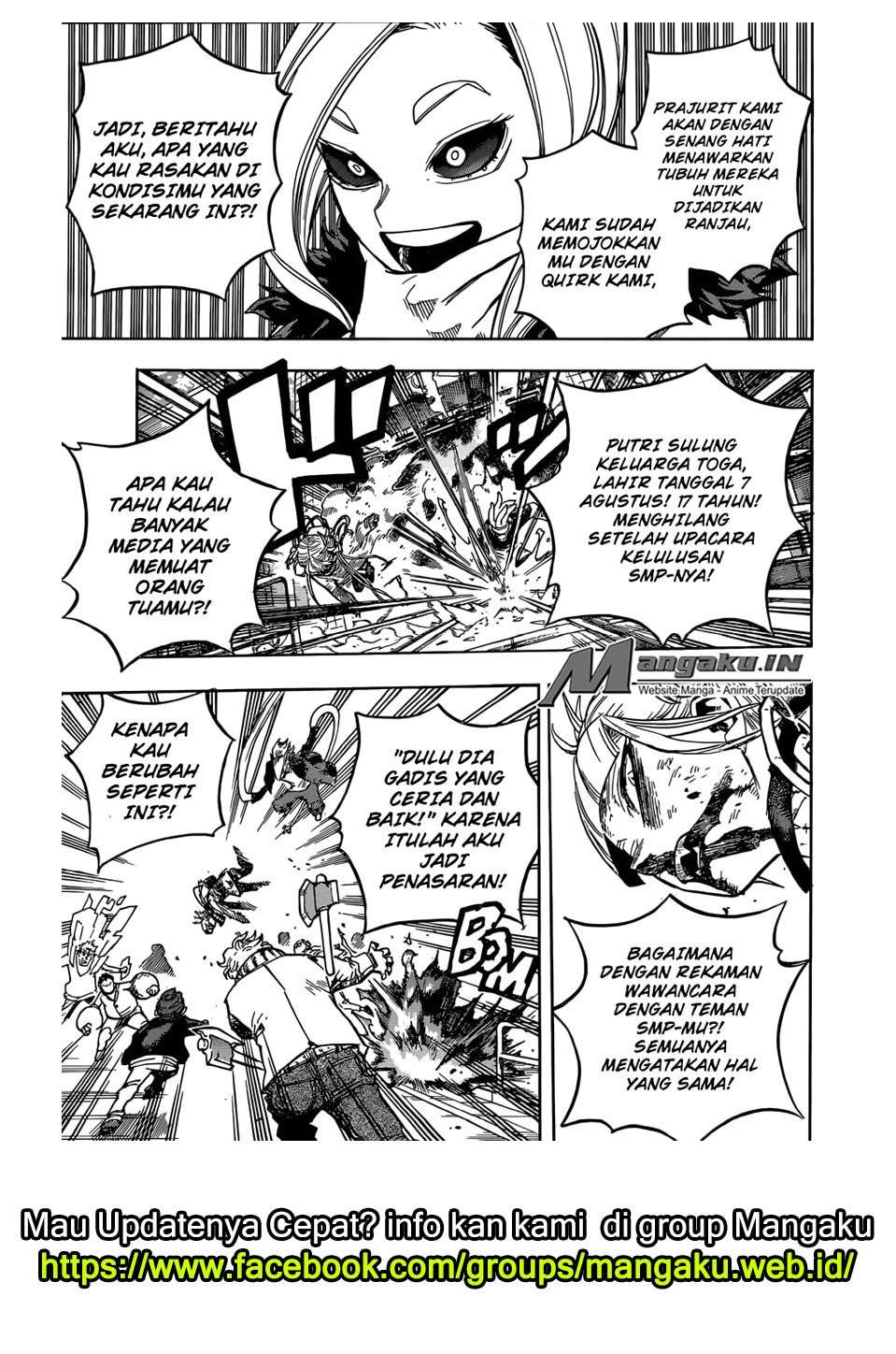 Boku no Hero Academia Chapter 225 Gambar 12