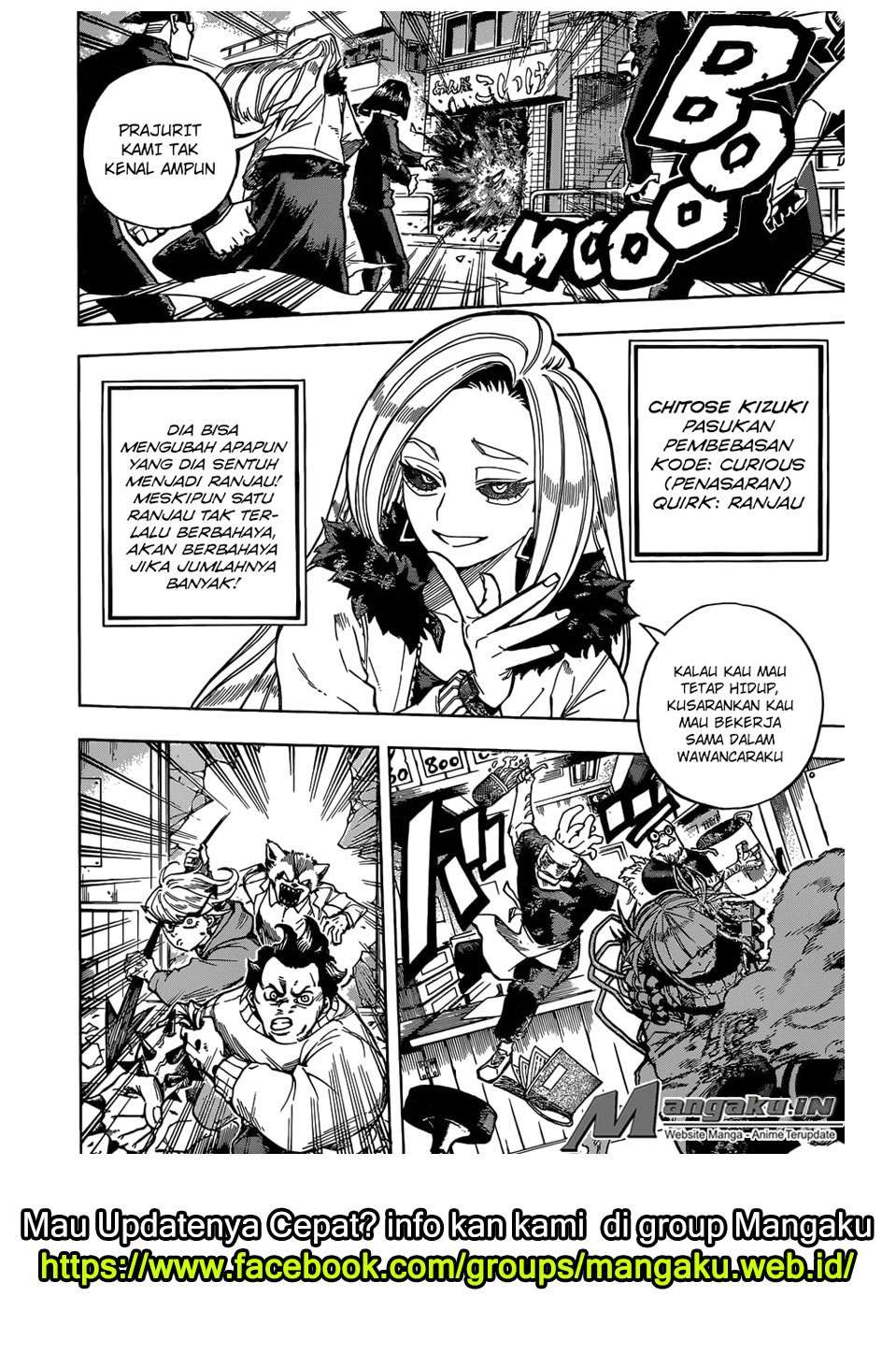 Boku no Hero Academia Chapter 225 Gambar 9