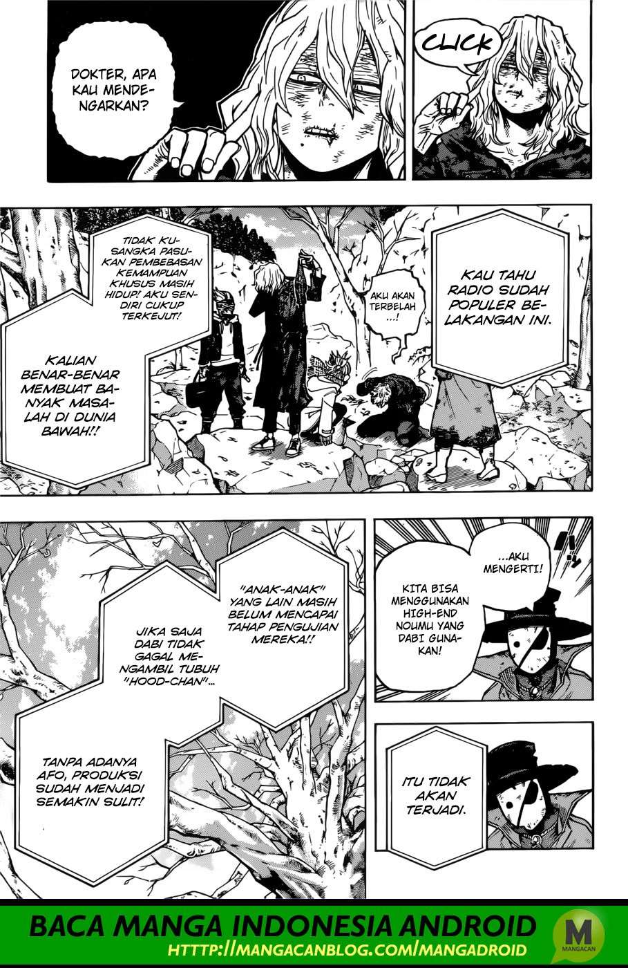 Boku no Hero Academia Chapter 224 Gambar 3