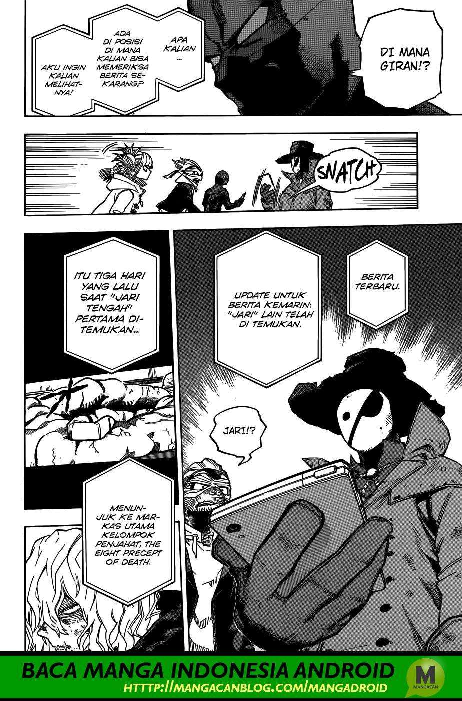 Boku no Hero Academia Chapter 223 Gambar 9