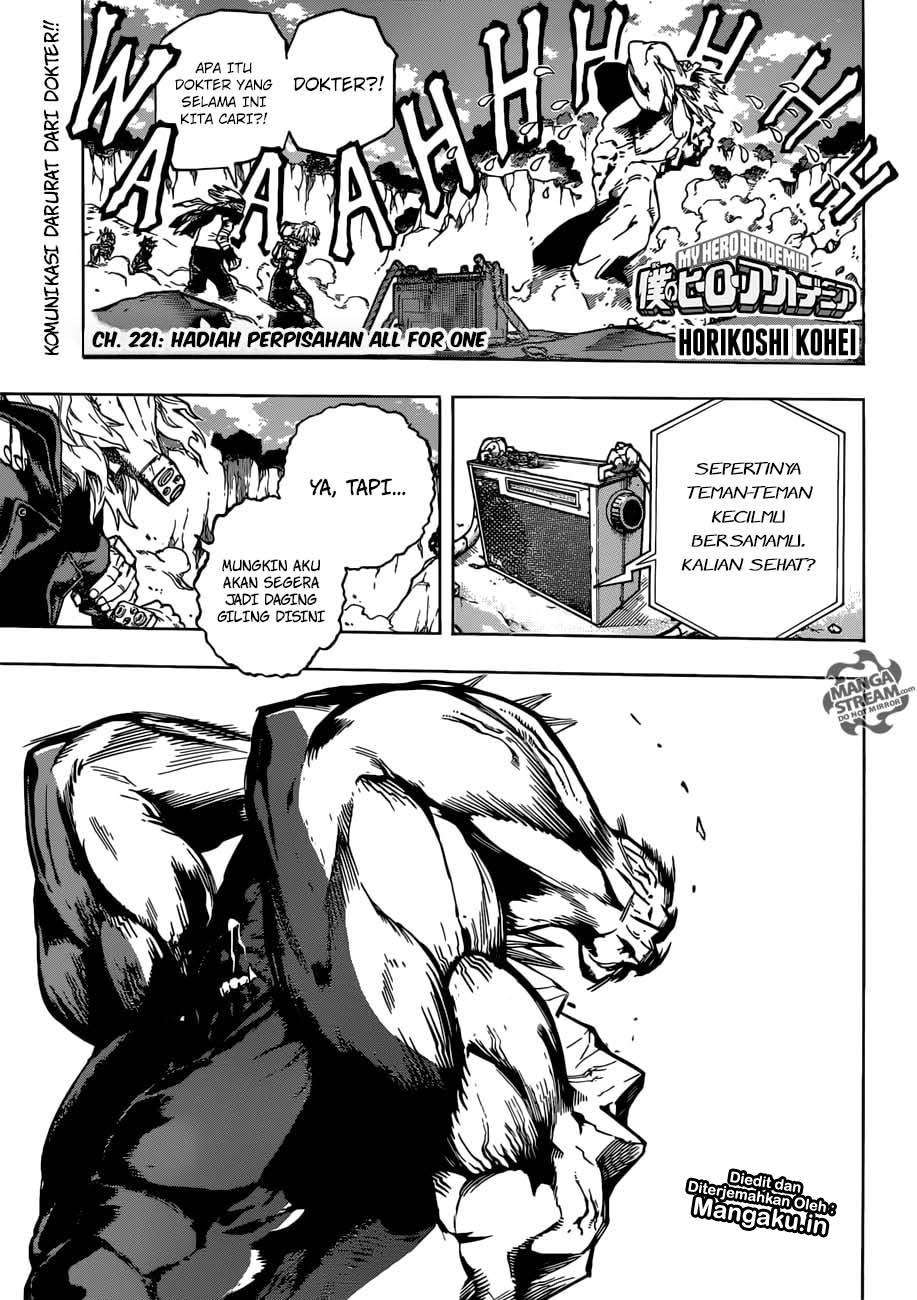 Baca Boku no Hero Academia Chapter 221 Gambar 2