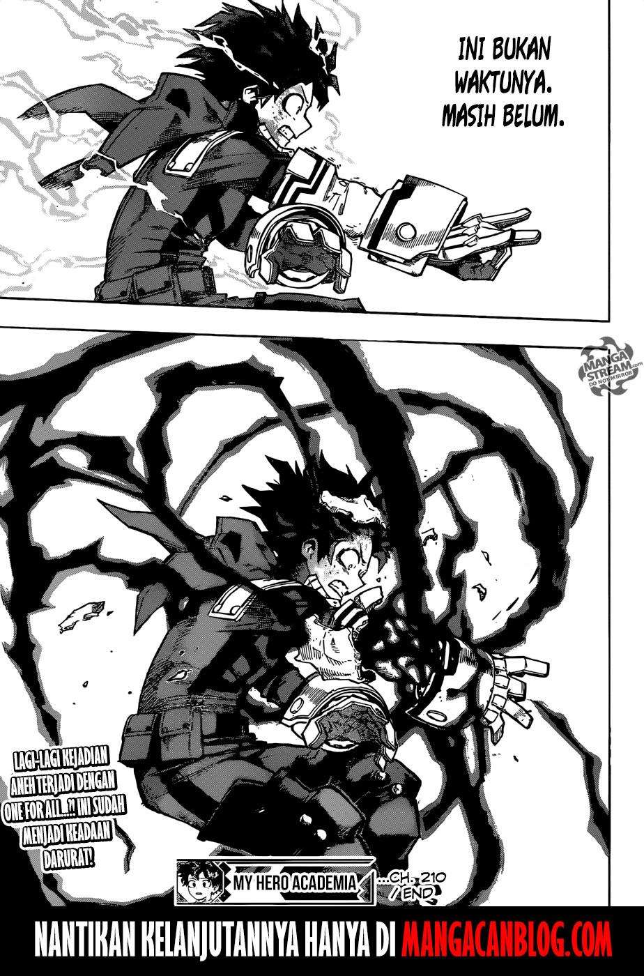 Boku no Hero Academia Chapter 210 Gambar 16