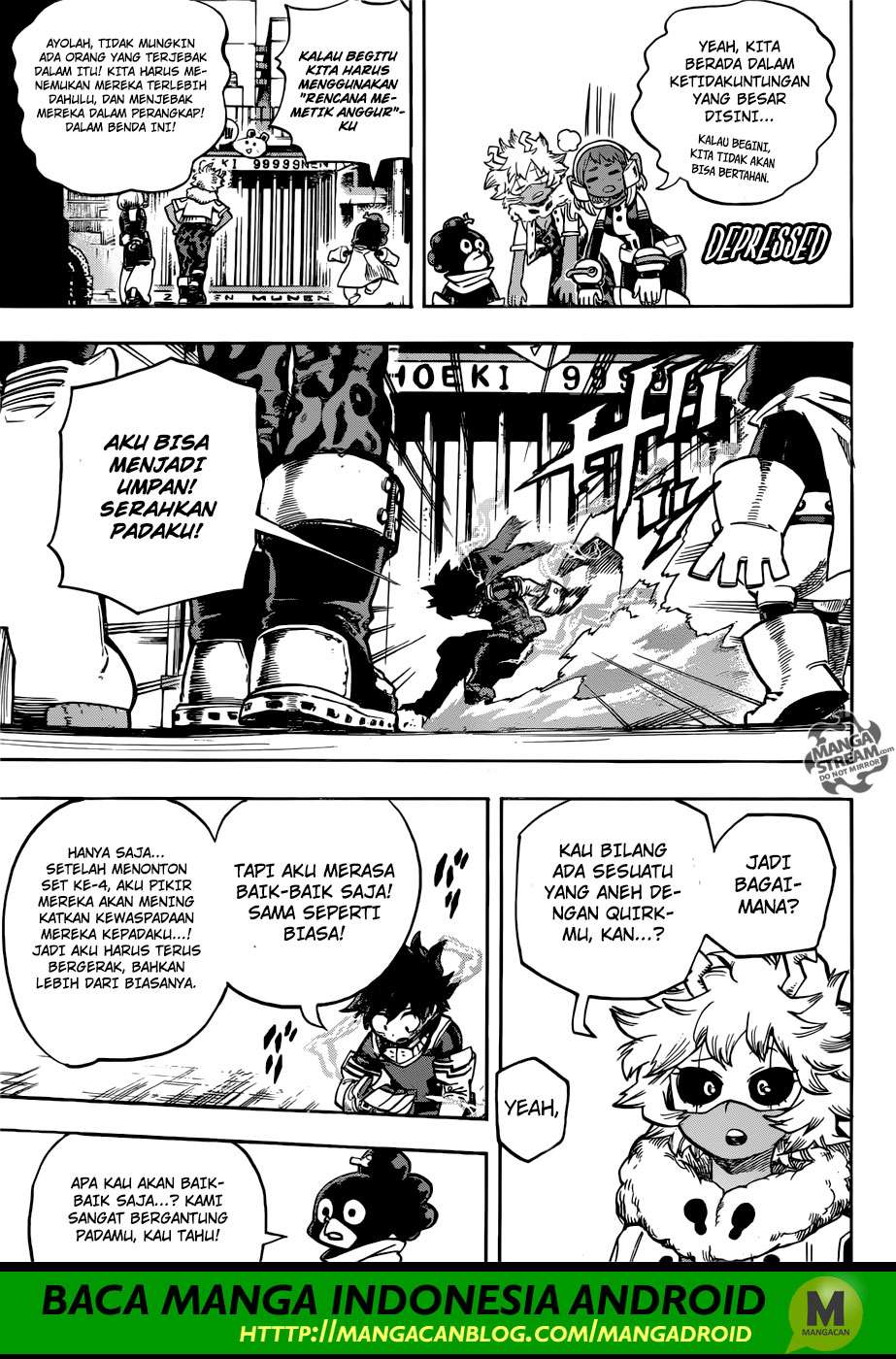 Boku no Hero Academia Chapter 209 Gambar 12