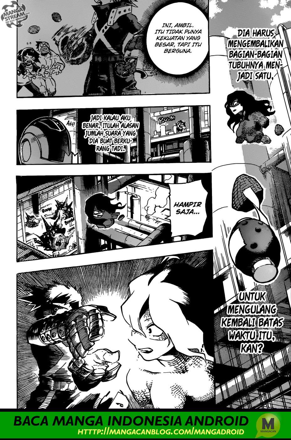 Boku no Hero Academia Chapter 208 Gambar 13