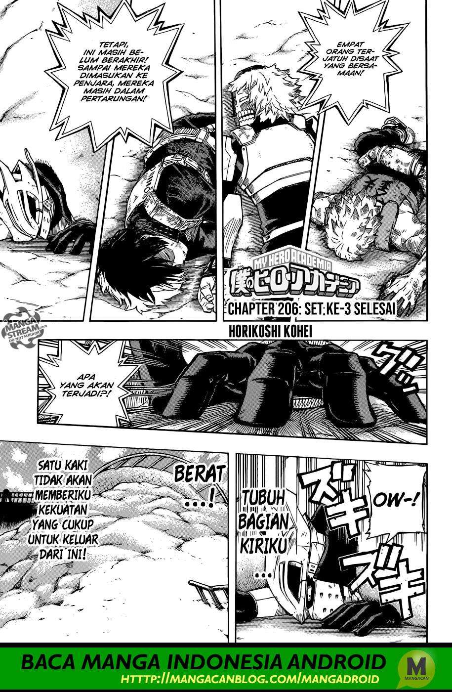 Baca Komik Boku no Hero Academia Chapter 206 Gambar 1