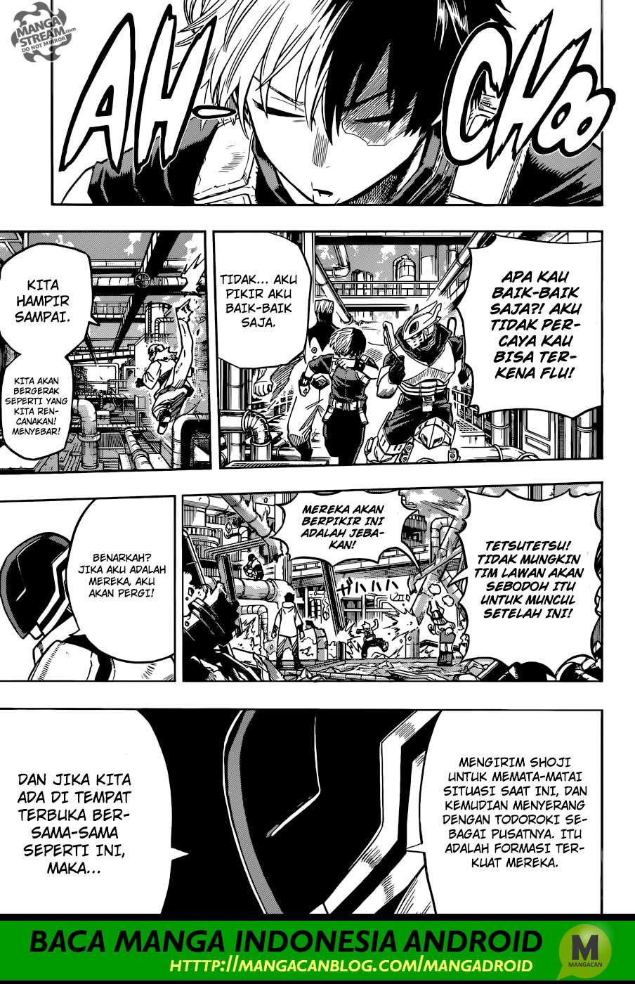 Boku no Hero Academia Chapter 203 Gambar 4