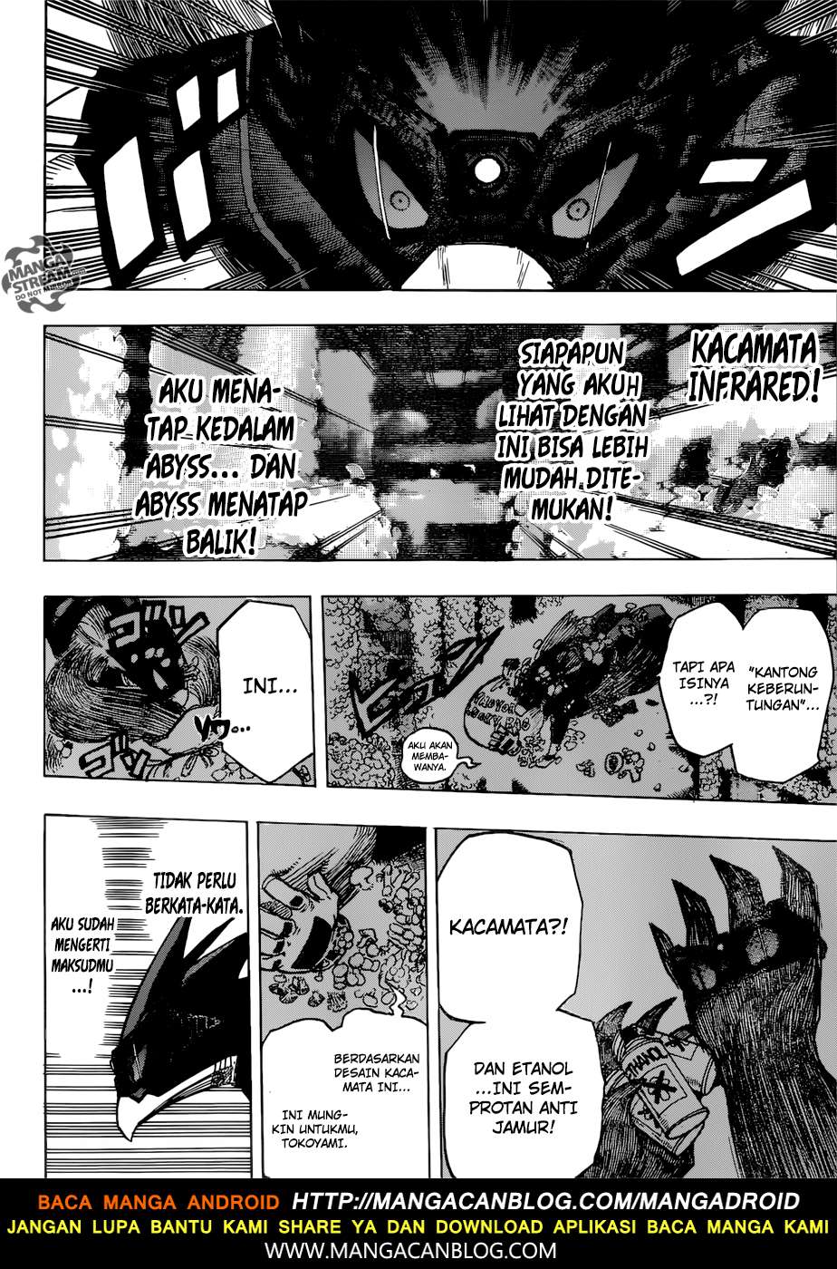 Boku no Hero Academia Chapter 201 Gambar 9