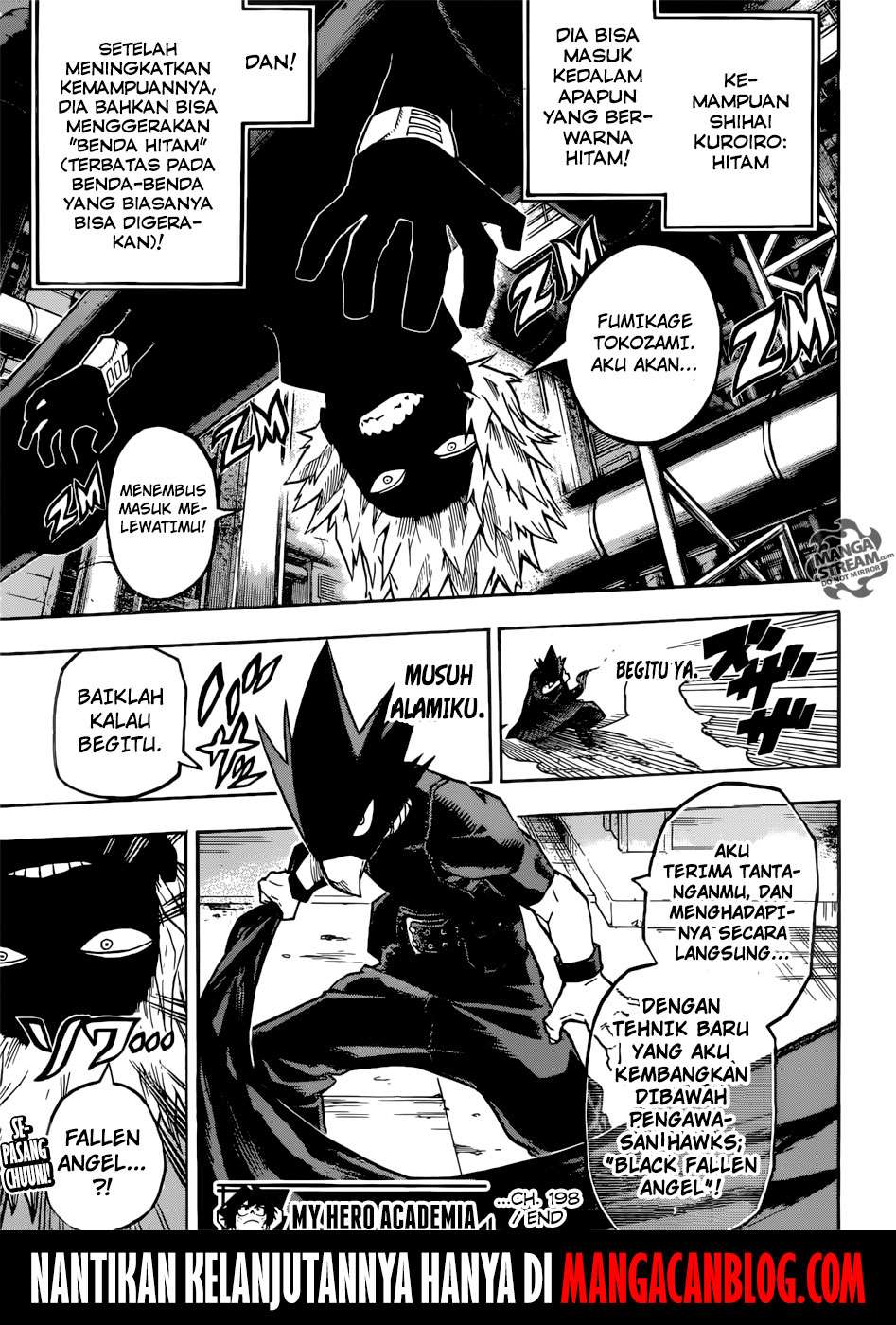 Boku no Hero Academia Chapter 198 Gambar 14