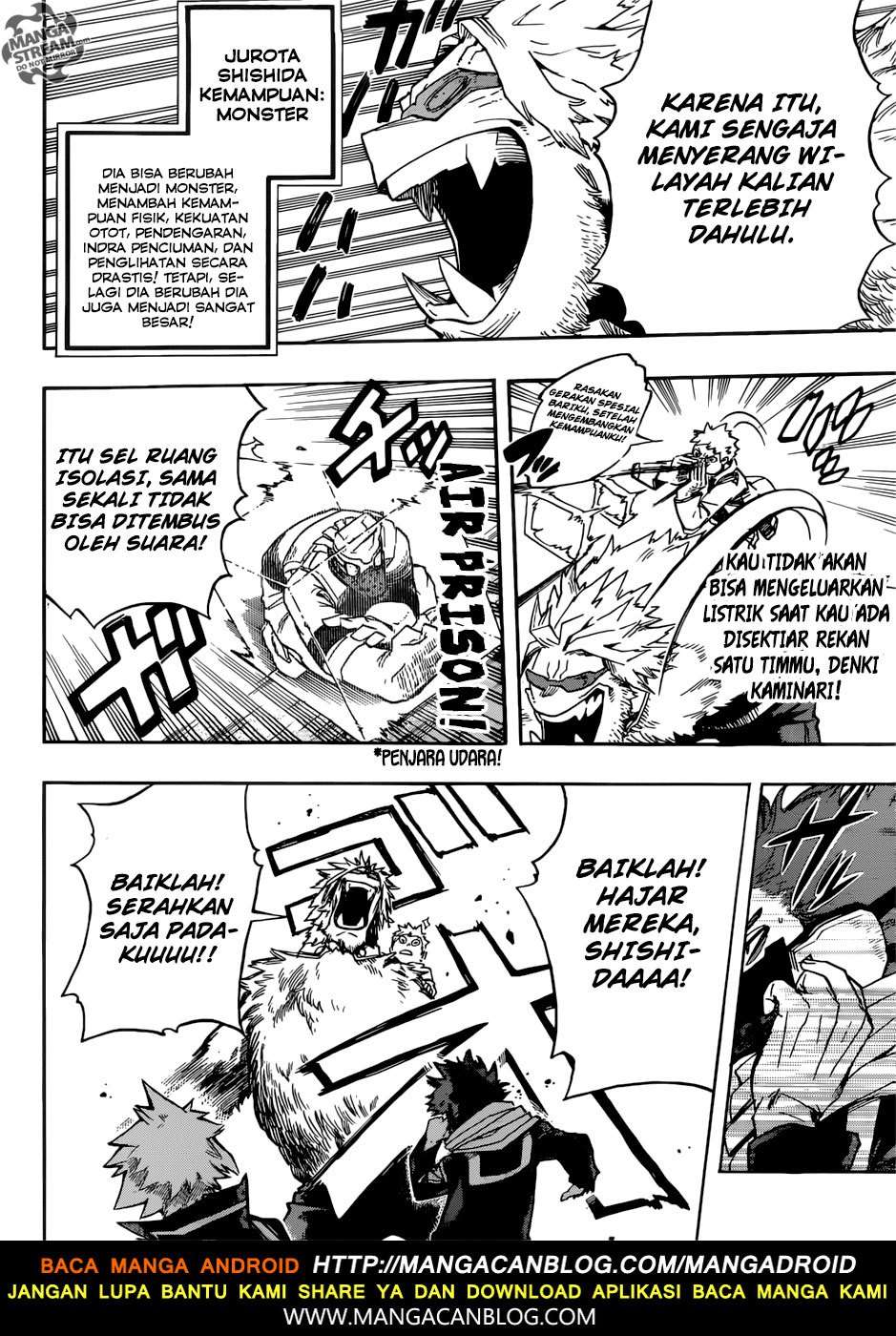 Boku no Hero Academia Chapter 195 Gambar 16