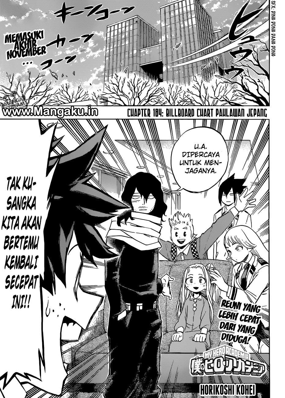 Baca Manga Boku no Hero Academia Chapter 184 Gambar 2