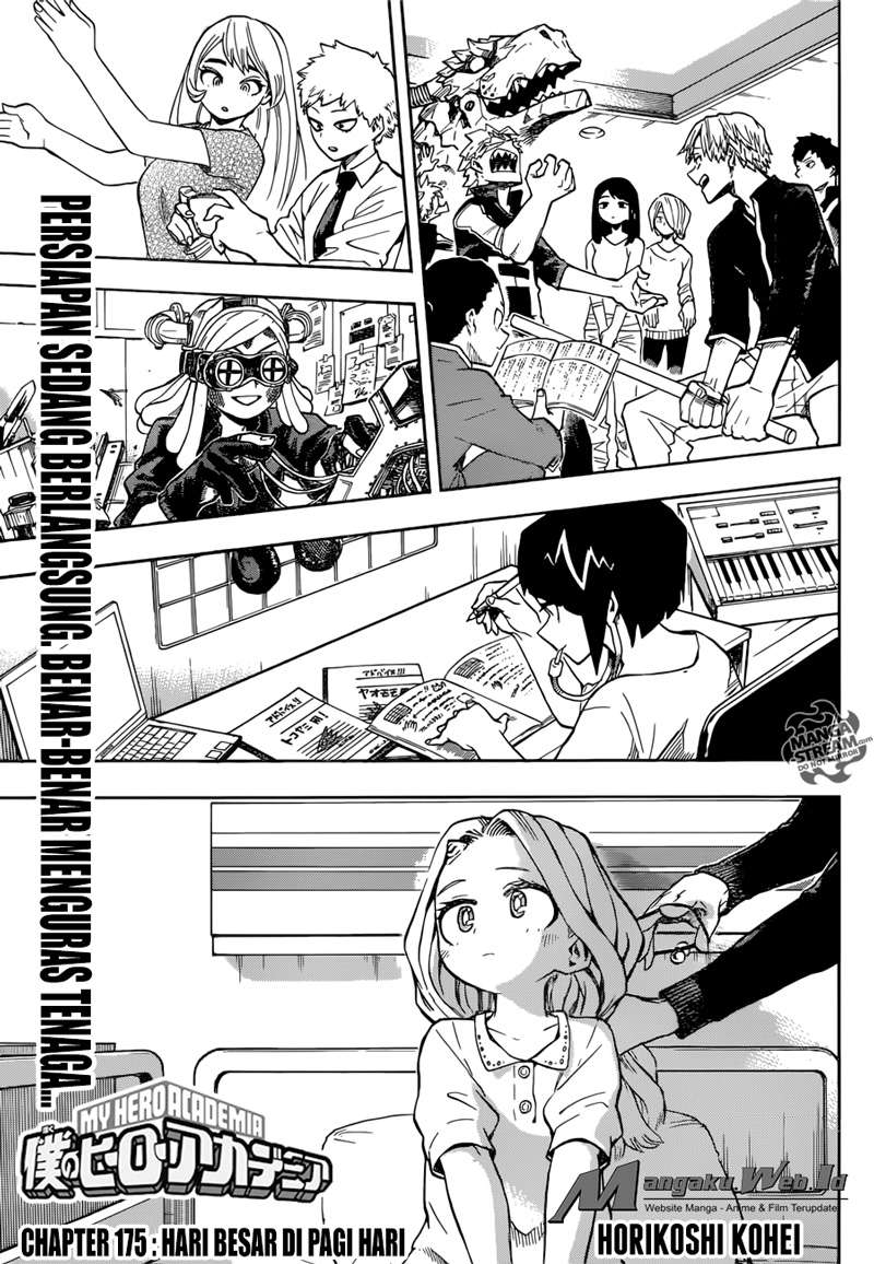 Baca Manga Boku no Hero Academia Chapter 175 Gambar 2
