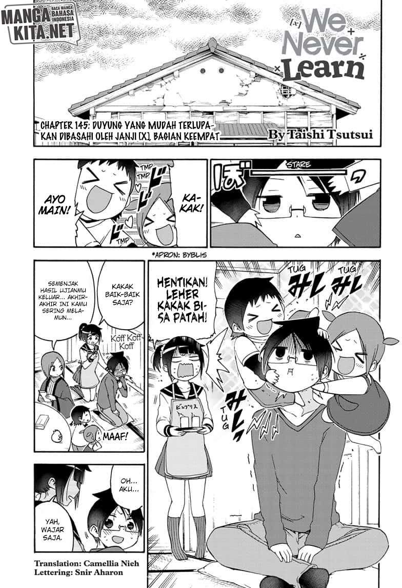 Baca  Bokutachi wa Benkyou ga Dekinai Chapter 145 Gambar 2