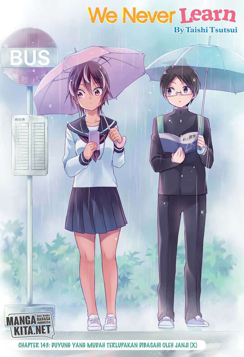 Baca Bokutachi wa Benkyou ga Dekinai Chapter 143 Gambar 2