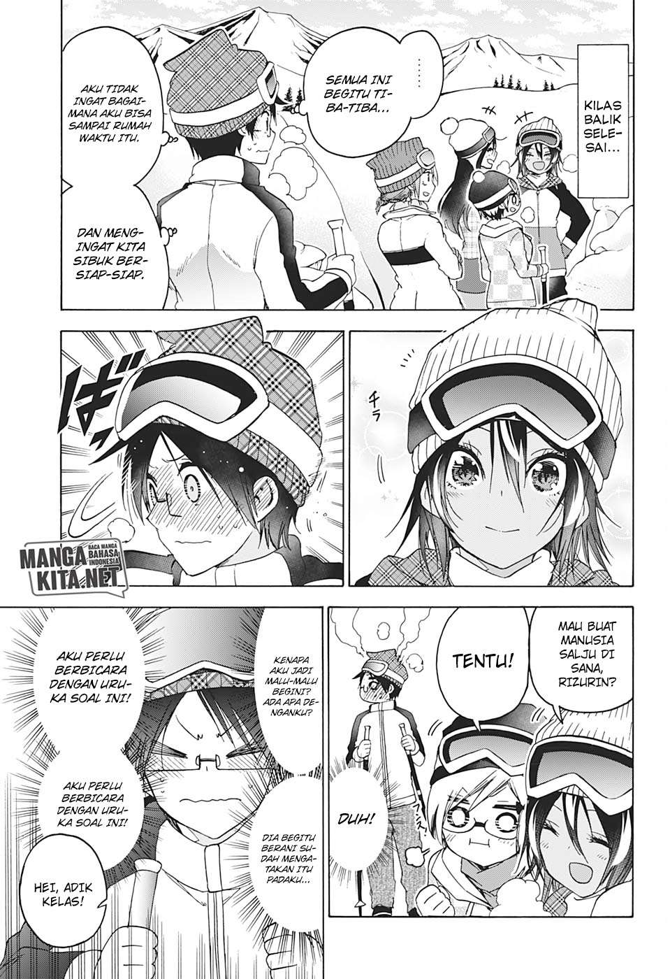 Bokutachi wa Benkyou ga Dekinai Chapter 142 Gambar 10