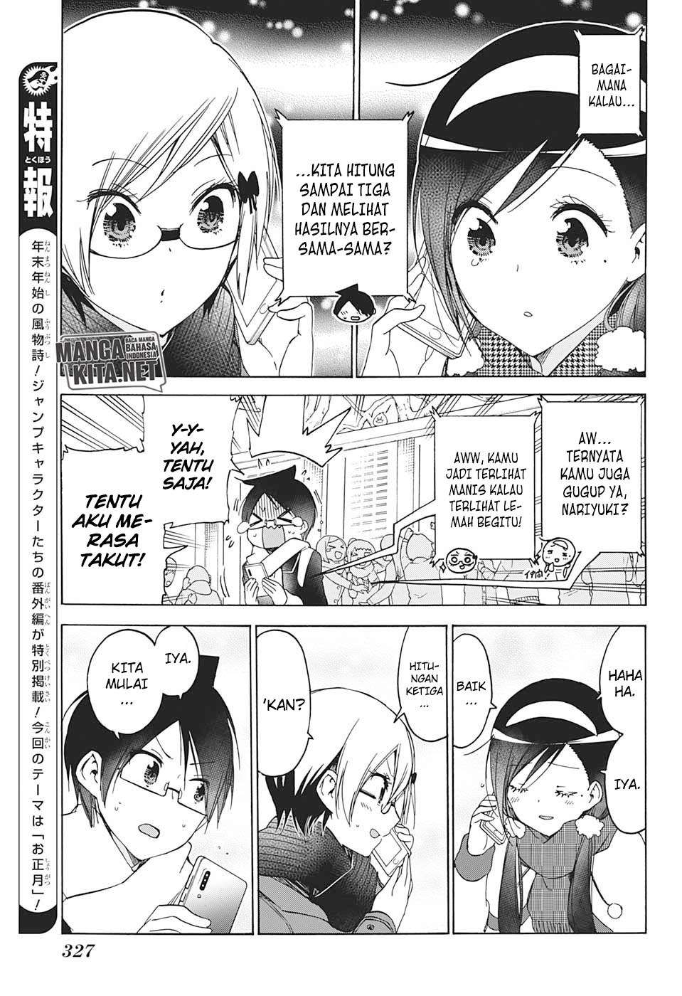 Bokutachi wa Benkyou ga Dekinai Chapter 141 Gambar 8