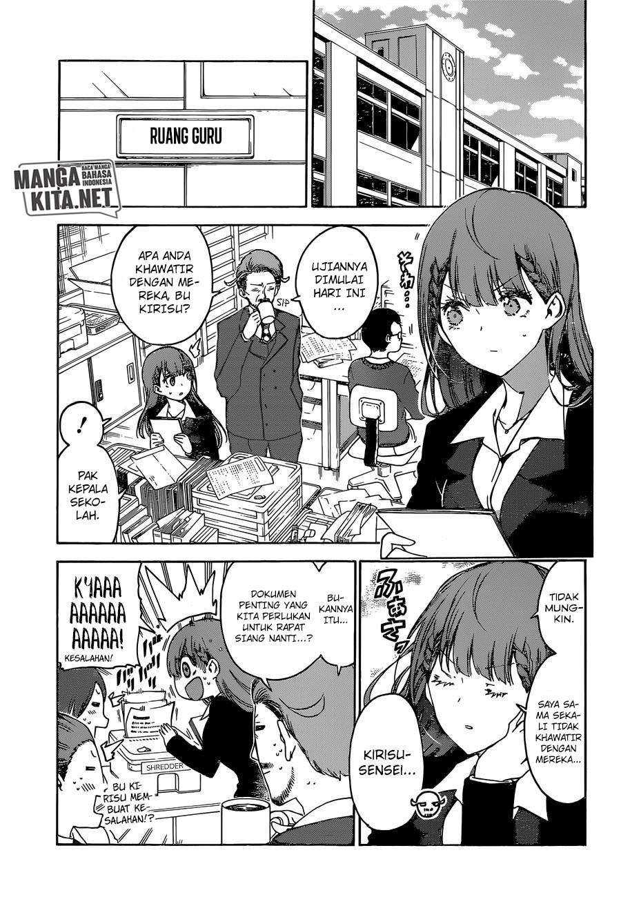 Bokutachi wa Benkyou ga Dekinai Chapter 140 Gambar 4