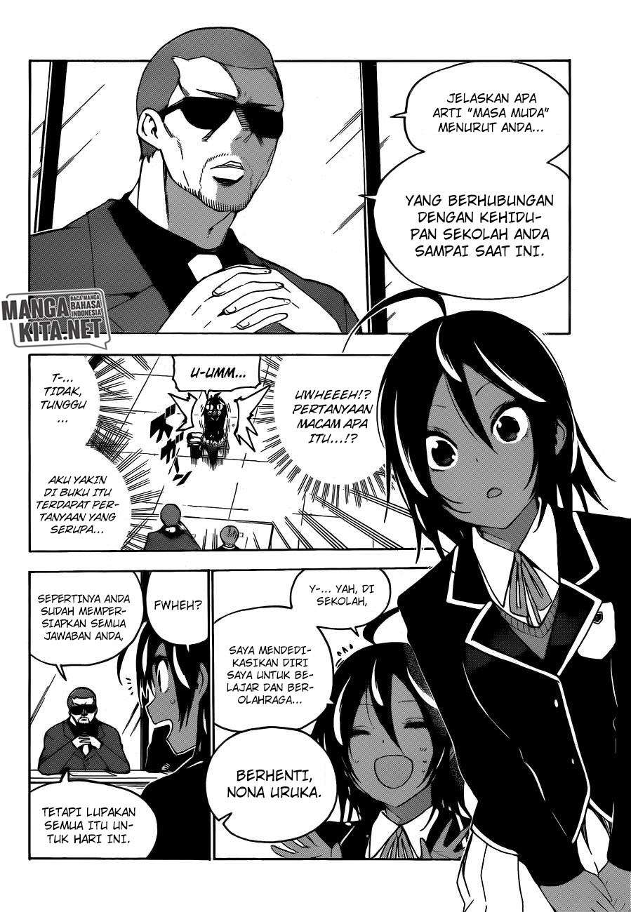 Bokutachi wa Benkyou ga Dekinai Chapter 140 Gambar 7