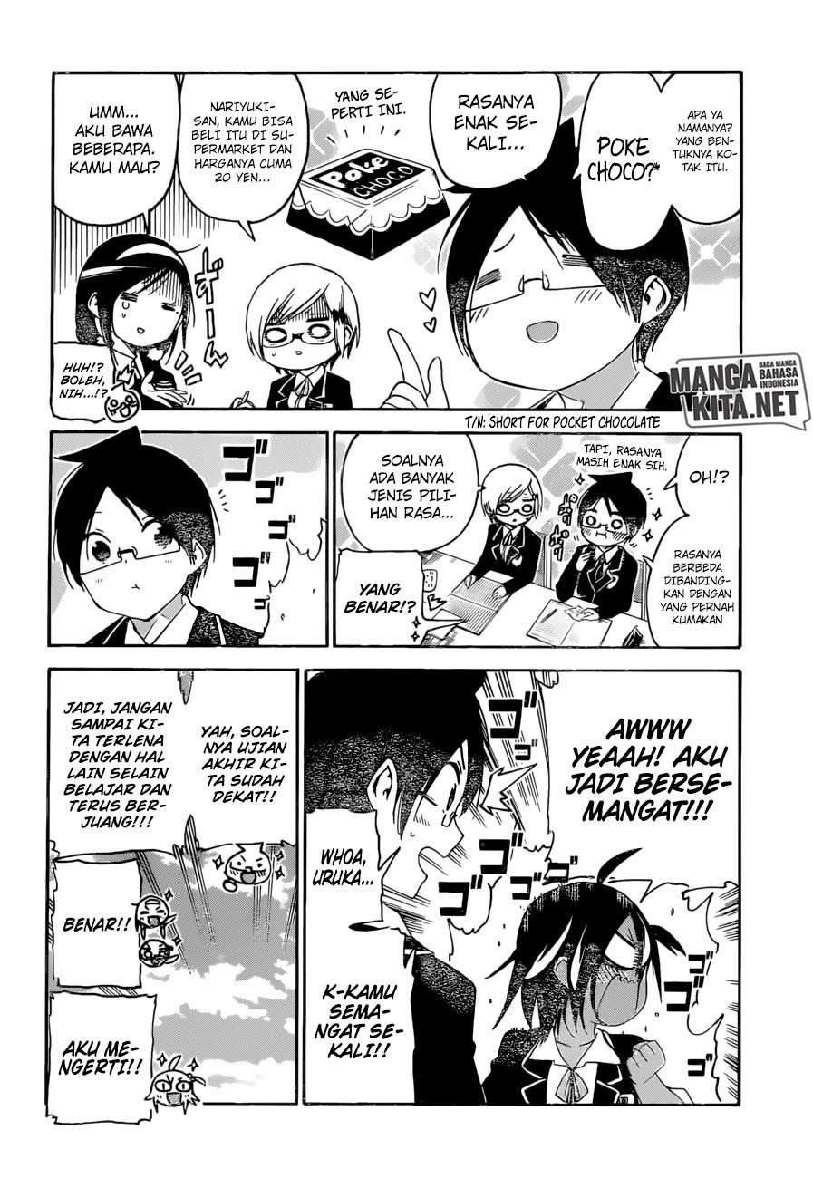 Bokutachi wa Benkyou ga Dekinai Chapter 137 Gambar 3