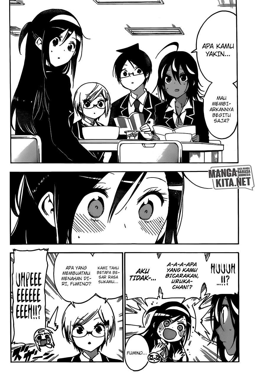 Bokutachi wa Benkyou ga Dekinai Chapter 136 Gambar 7