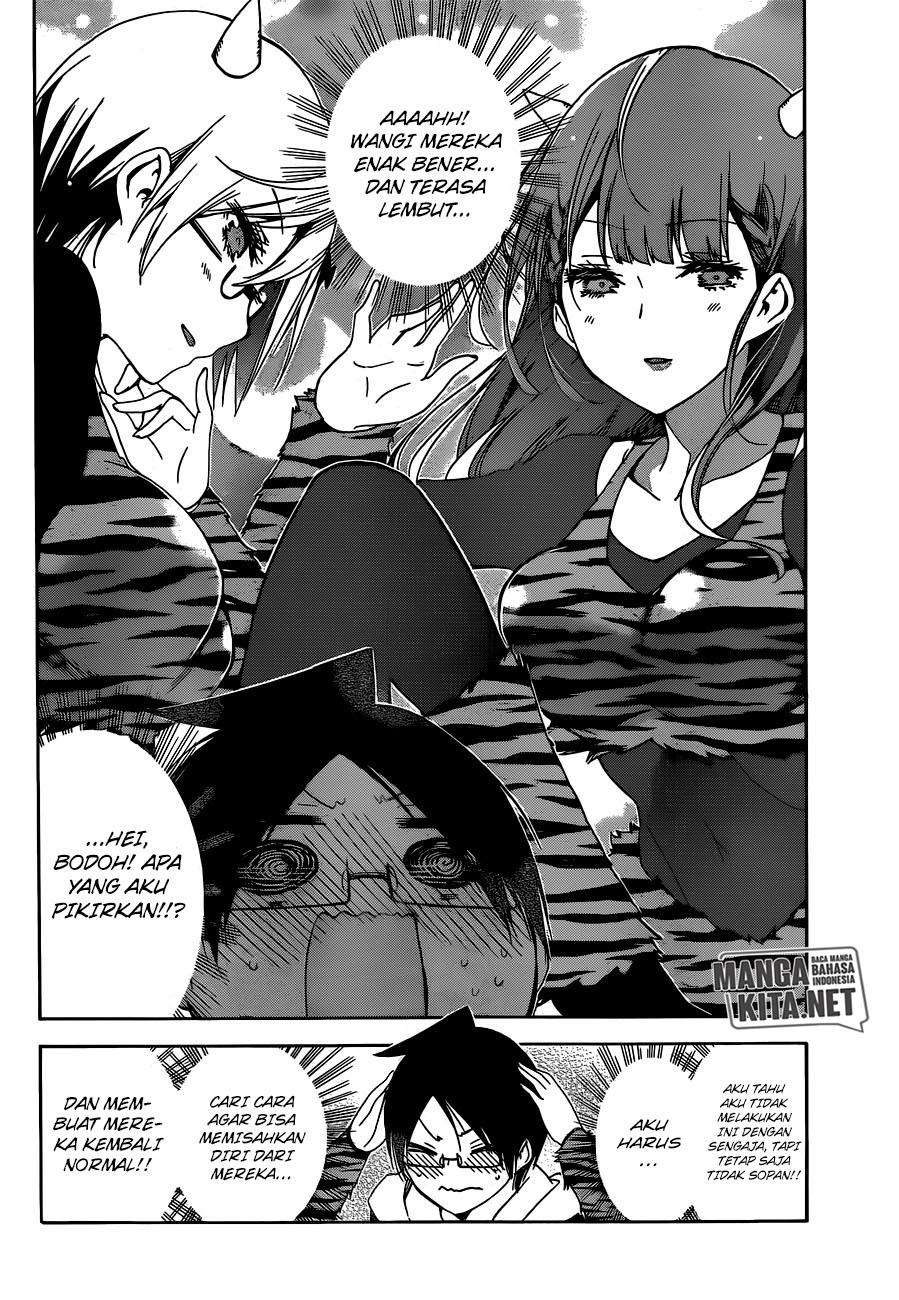 Bokutachi wa Benkyou ga Dekinai Chapter 135 Gambar 13