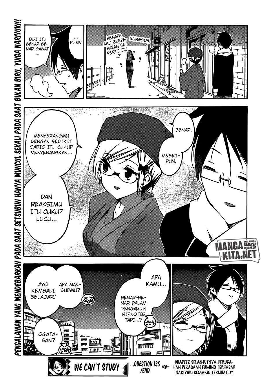 Bokutachi wa Benkyou ga Dekinai Chapter 135 Gambar 20