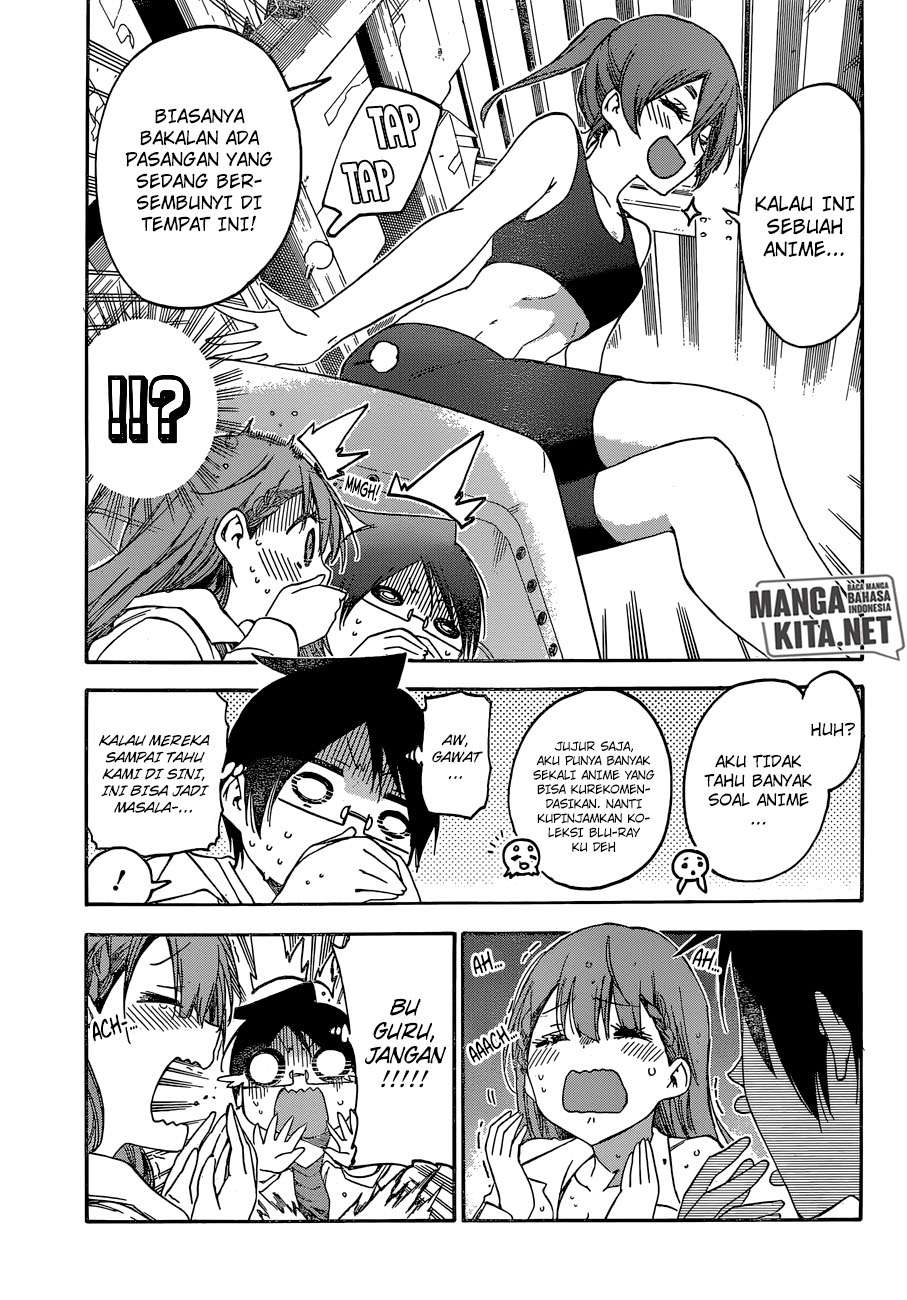 Bokutachi wa Benkyou ga Dekinai Chapter 133 Gambar 12