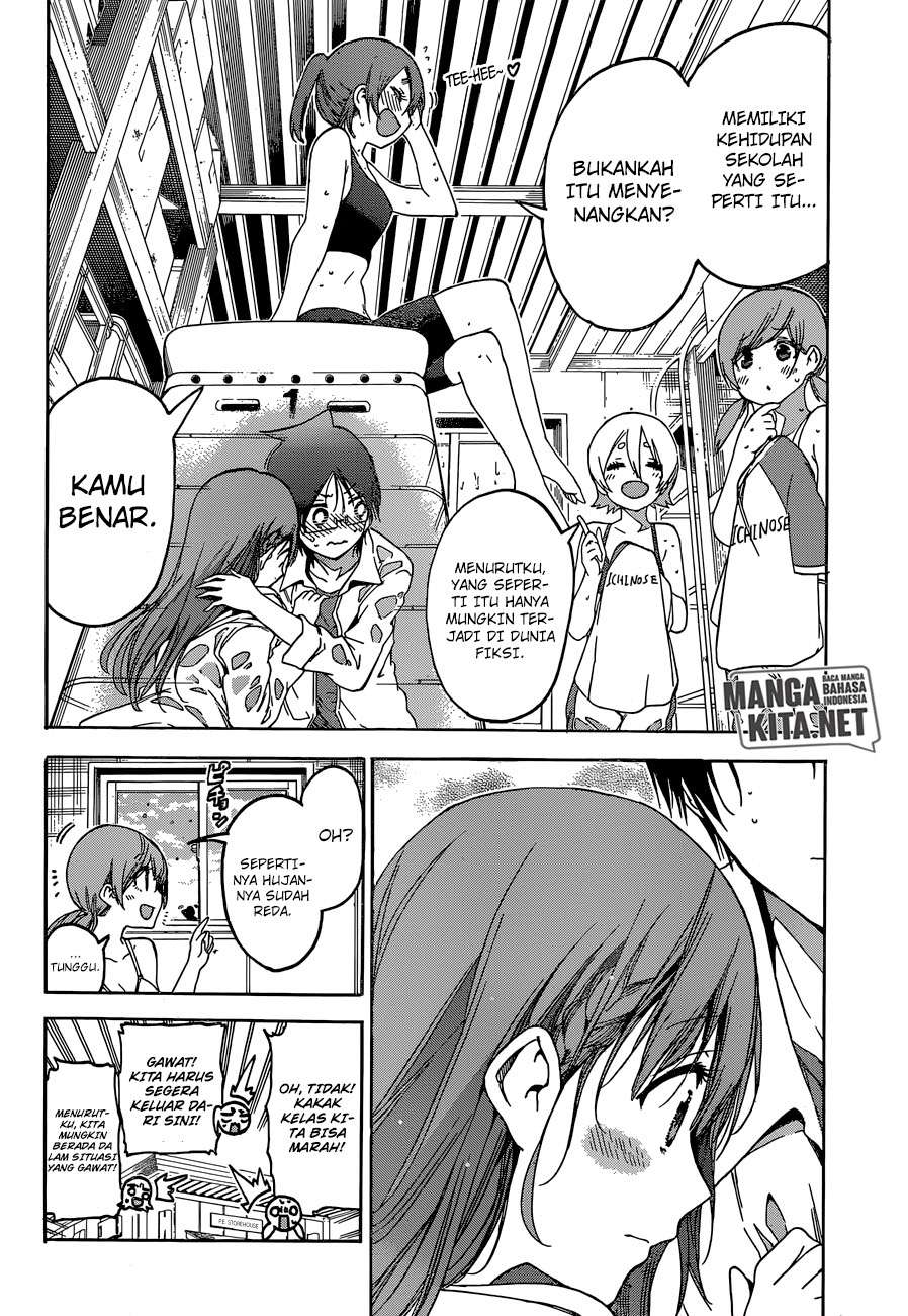 Bokutachi wa Benkyou ga Dekinai Chapter 133 Gambar 15